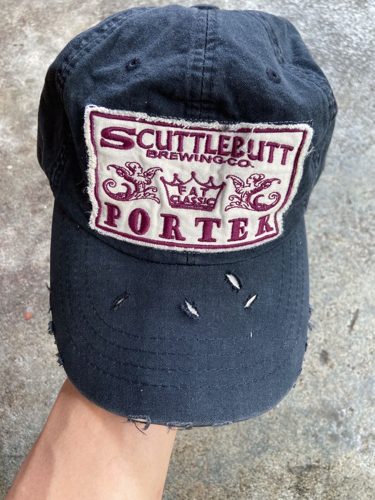 If Six Was Nine FAT CLASSIC PORTER DISTRESSED CAP Size ONE SIZE - 2 Thumbnail