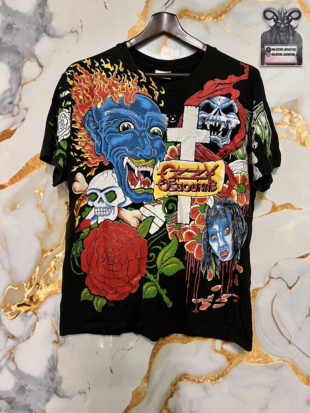 Ozzy Osbourne × Vintage Ozzy Osbourne (Tattoo : All Over