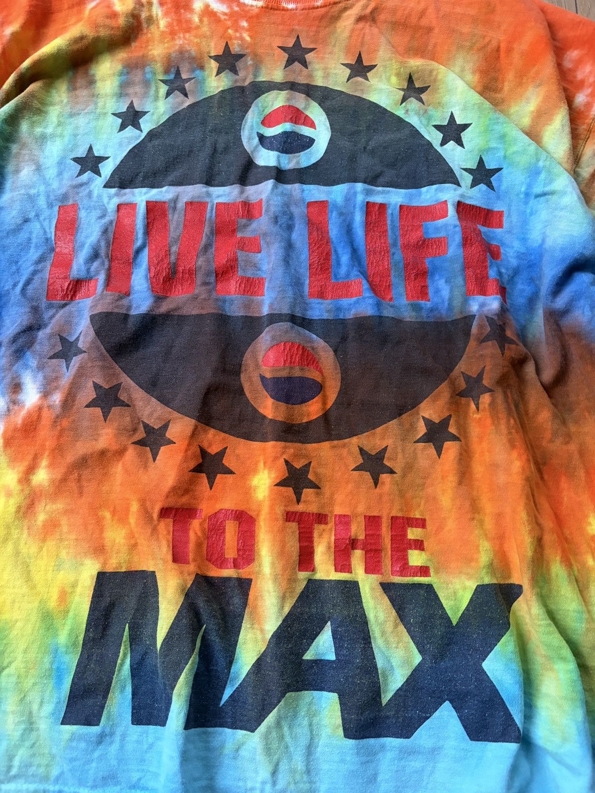 Pepsi PEPSI Vintage Tie Dye Festival Boxy T-shirt Size US XXL / EU 58 / 5 - 3 Thumbnail