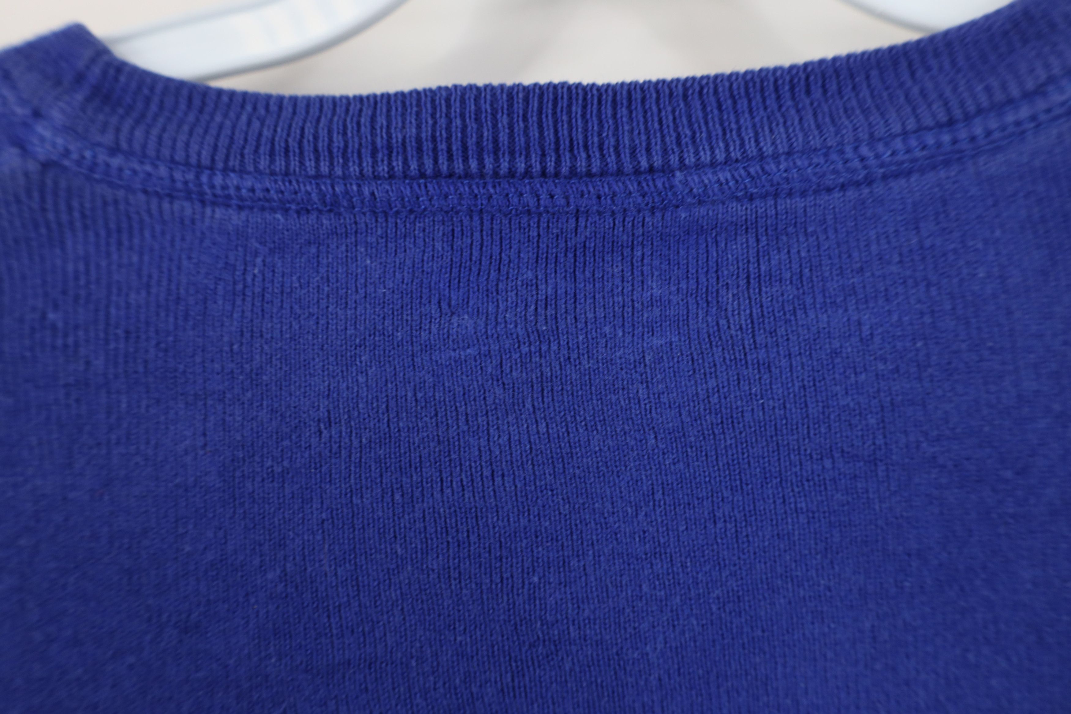 Vintage Y2K Ralph Lauren Cotton Ribbed Knit Crewneck Sweater