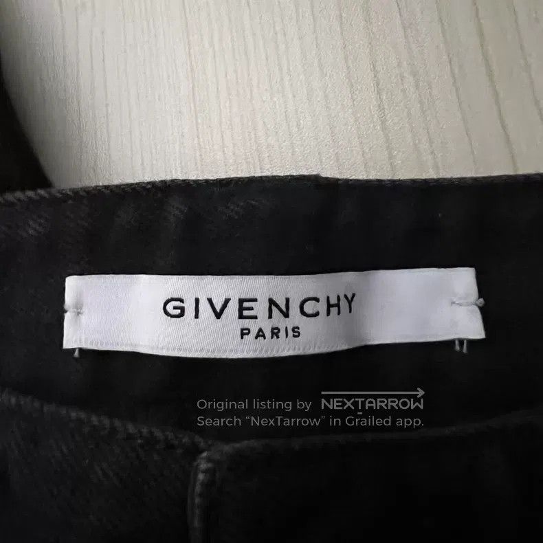 Givenchy Givenchy Zipper Ripped Denim Pants Size US 31 - 3 Thumbnail