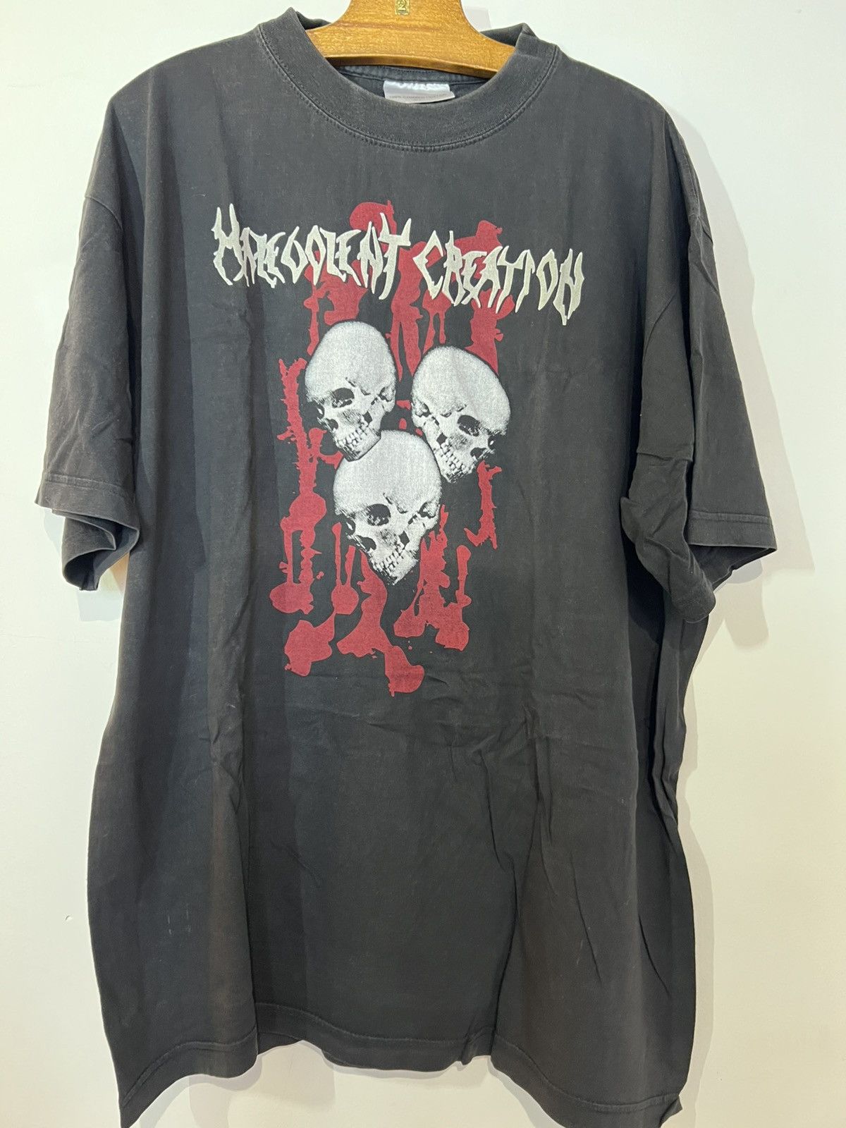 Band Tees Malevolent creation 90s vintage shirt Size US XL / EU 56 / 4 - 1 Thumbnail