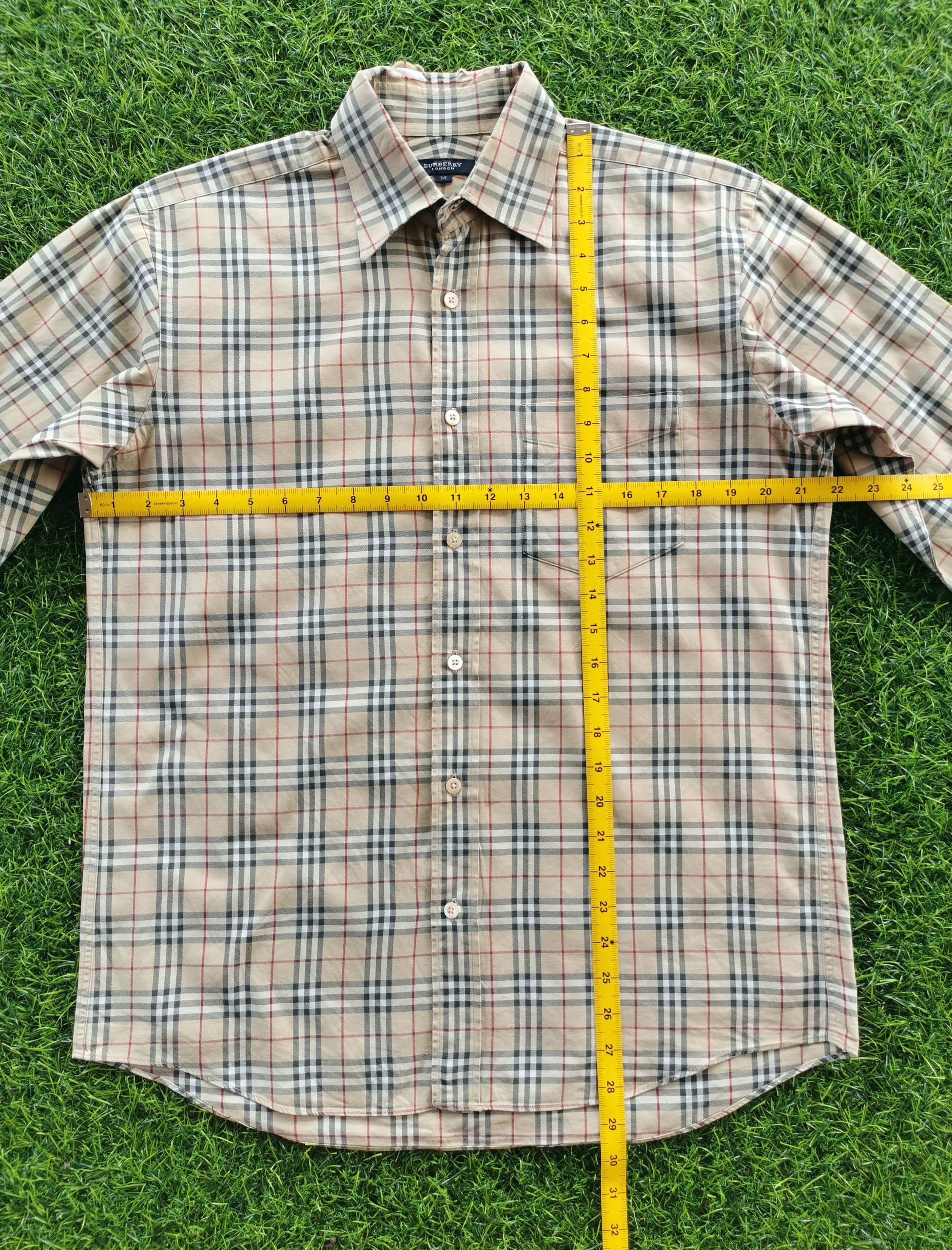 Burberry Burberry Check Long Sleeve Shirts Size US M / EU 48-50 / 2 - 15 Thumbnail