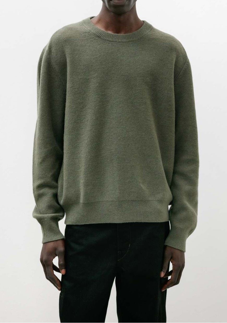 Lemaire Lemaire Wool Crewneck Jumper Sweater - 'Light Moss' Size US S / EU 44-46 / 1 - 7 Thumbnail