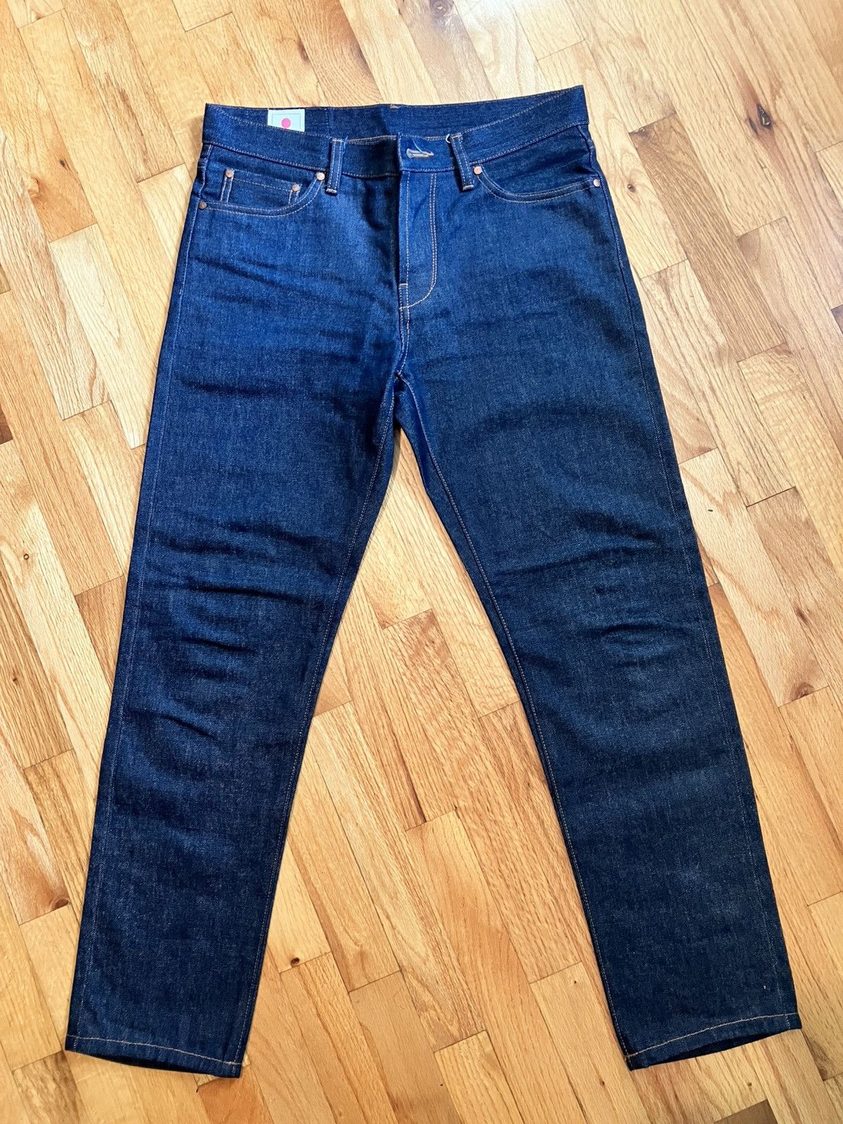 【関税込み】Han Kjobenhavn ブルー ディストレスジーンズ Han Kjobenhavn Mens Denim Jeans Size W 32 x L 30 Lot 04