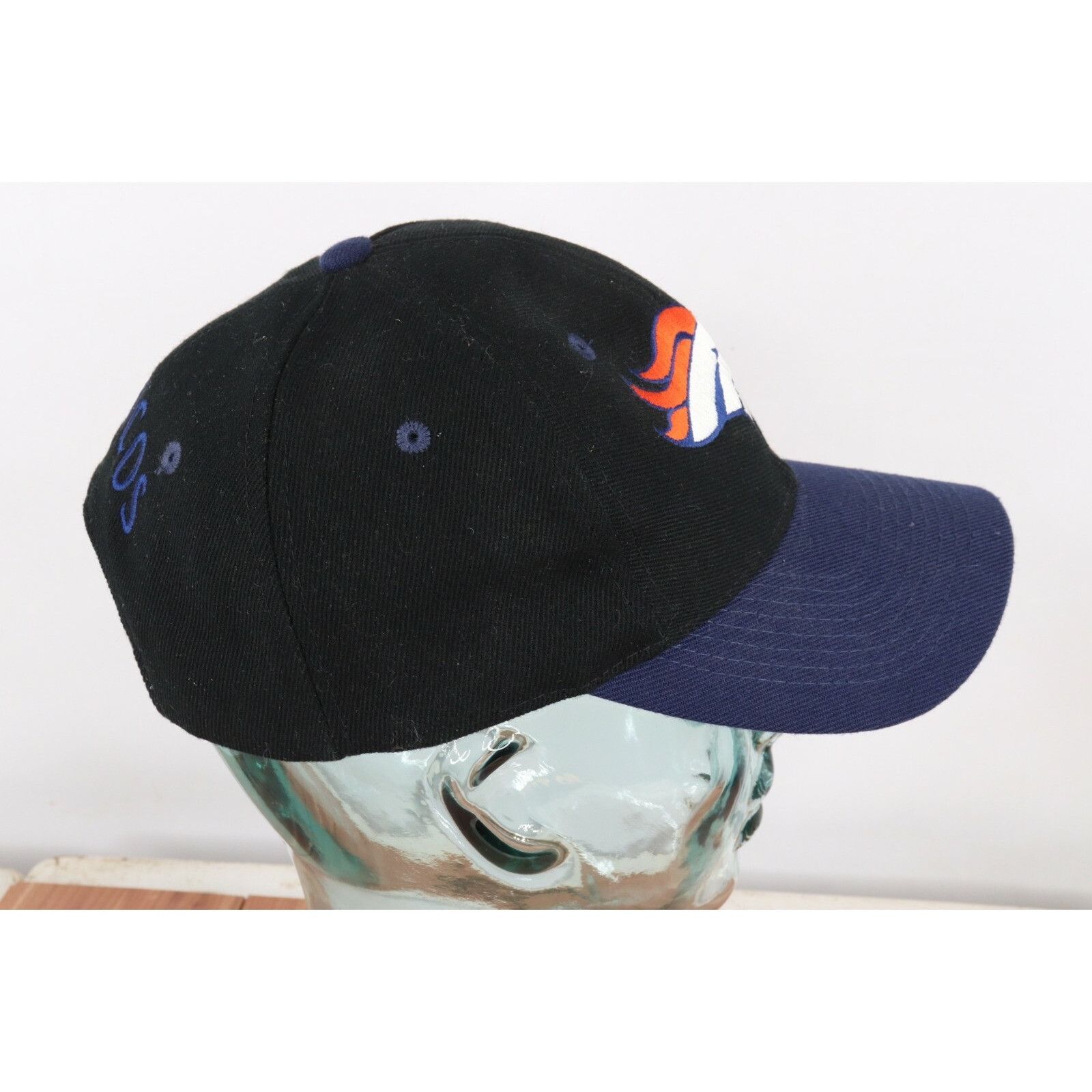 Vintage Vintage 90s Denver Broncos Spell Out Football Snapback Hat Size ONE SIZE - 5 Thumbnail