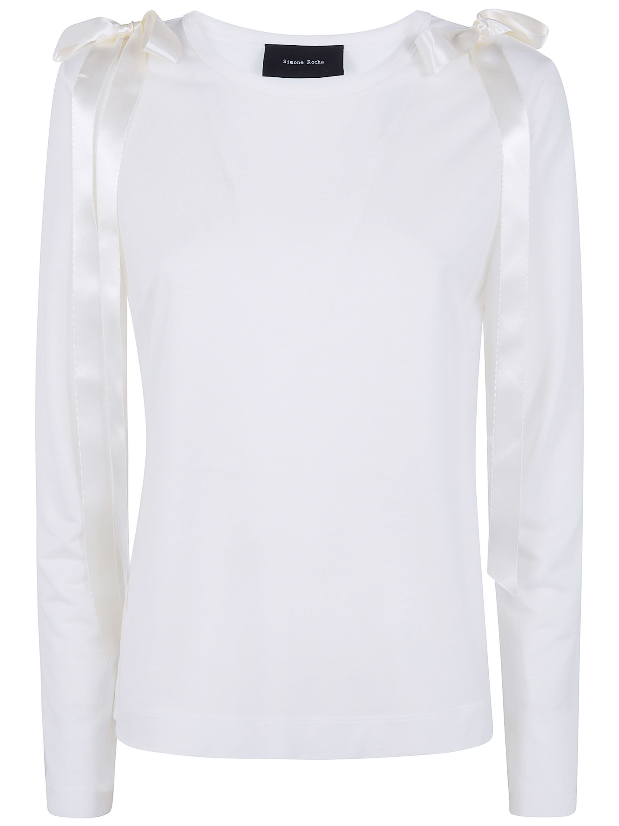 Simone Rocha "BOW RIBBON TAIL" LONG SLEEVE T-SHIRT Size S / US 4 / IT 40 - 1 Thumbnail