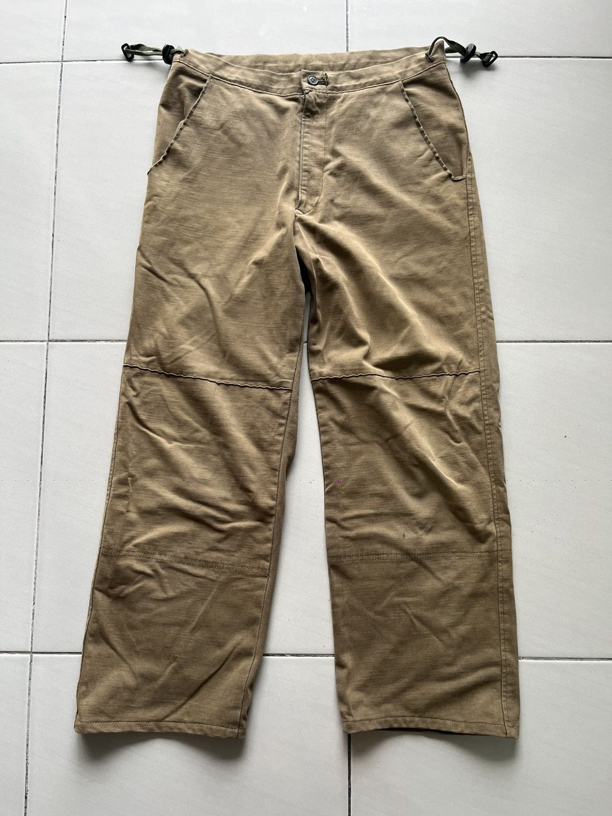 Yohji Yamamoto Vintage Yohji Yamamoto army Baker Pant Size US 30 / EU 46 - 1 Thumbnail