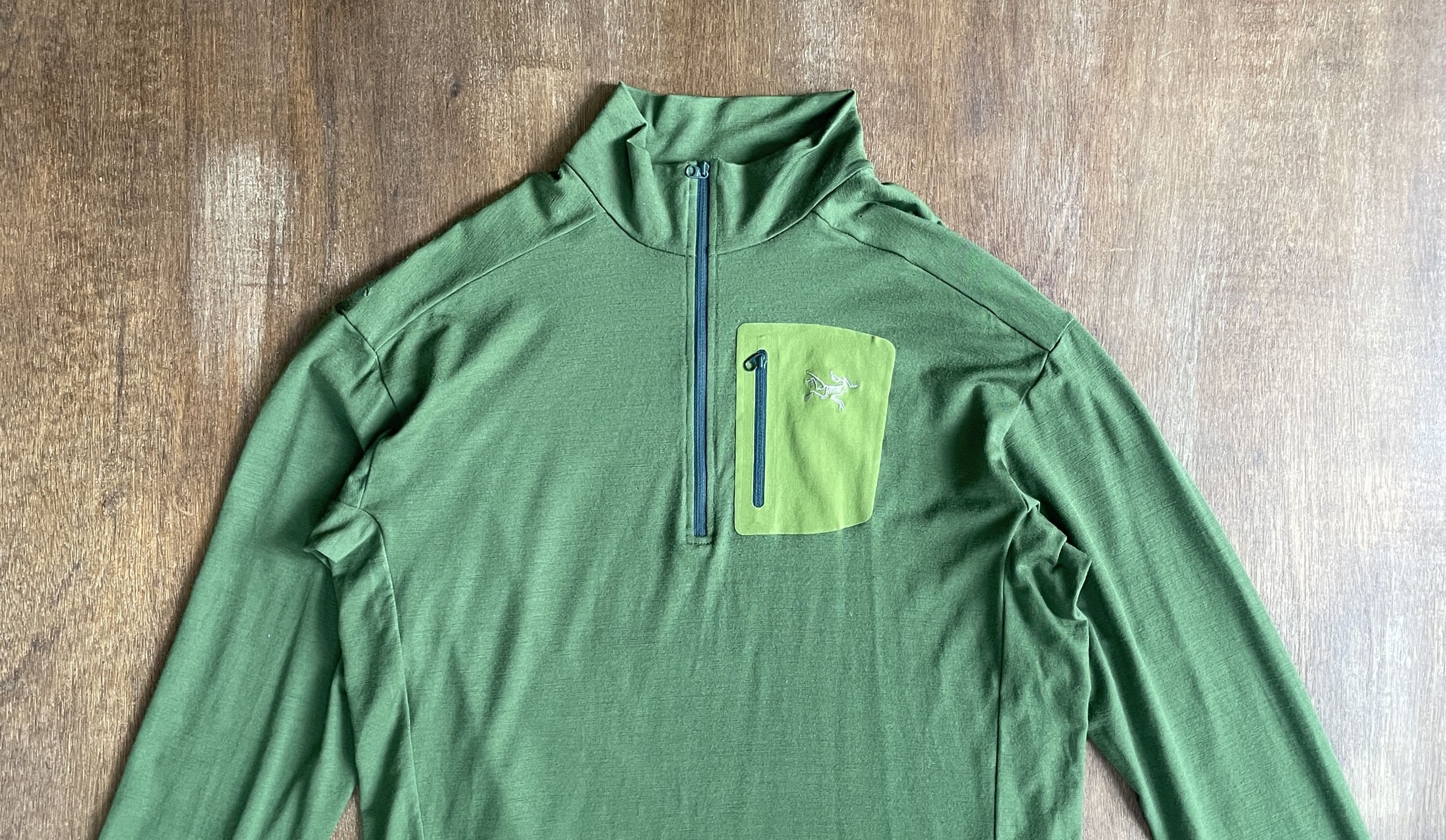 Arc'teryx Arc’teryx Green Quarter Zip Base Layer Top Size US XL / EU 56 / 4 - 2 Thumbnail