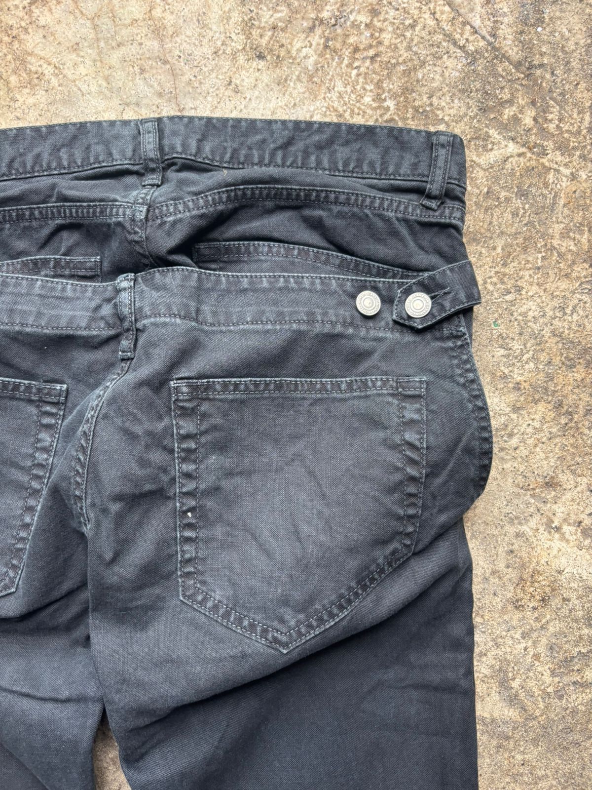 Japanese Brand 2000s Hare Japan Double Waist Slim Pants Size US 33 - 11 Thumbnail