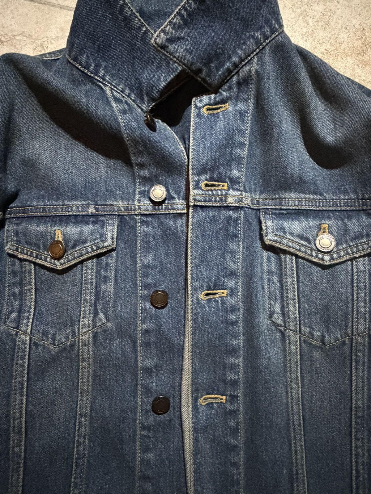 Yves Saint Laurent YSL SAINT LAURENT DENIM JACKET Size US XL / EU 56 / 4 - 2 Thumbnail