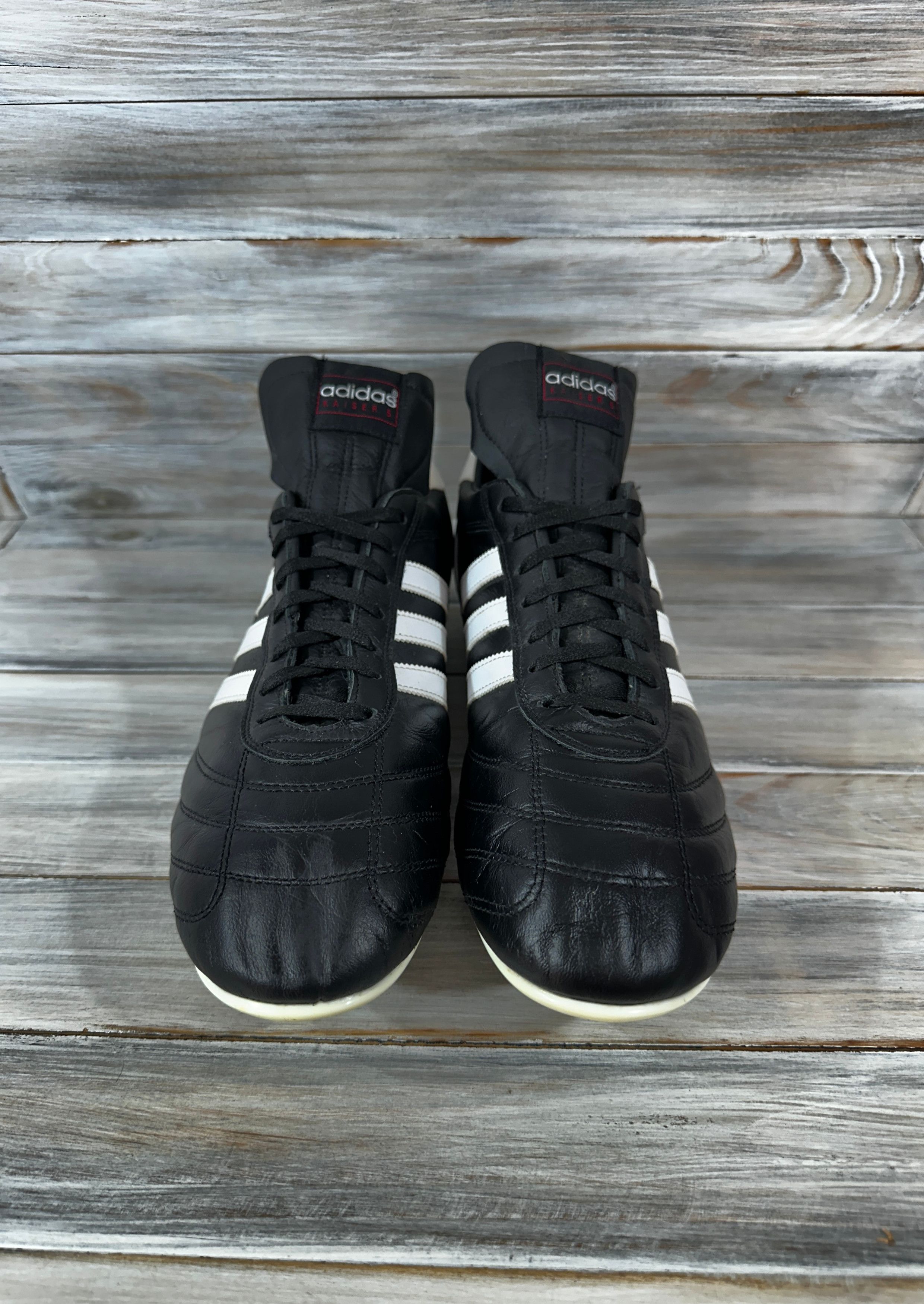 Adidas Adidas Kaiser 5 Liga Fg Black Football Cleats Boots Sport Size US 12.5 / EU 45-46 - 3 Thumbnail