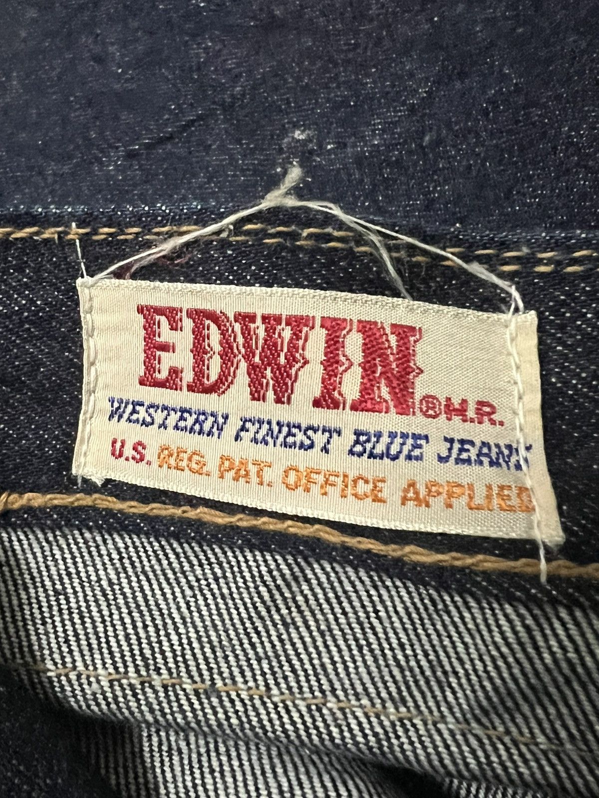Edwin Vintage 60s EDWIN 1014 TT Super Flare blue Denim Size US 30 / EU 46 - 7 Thumbnail