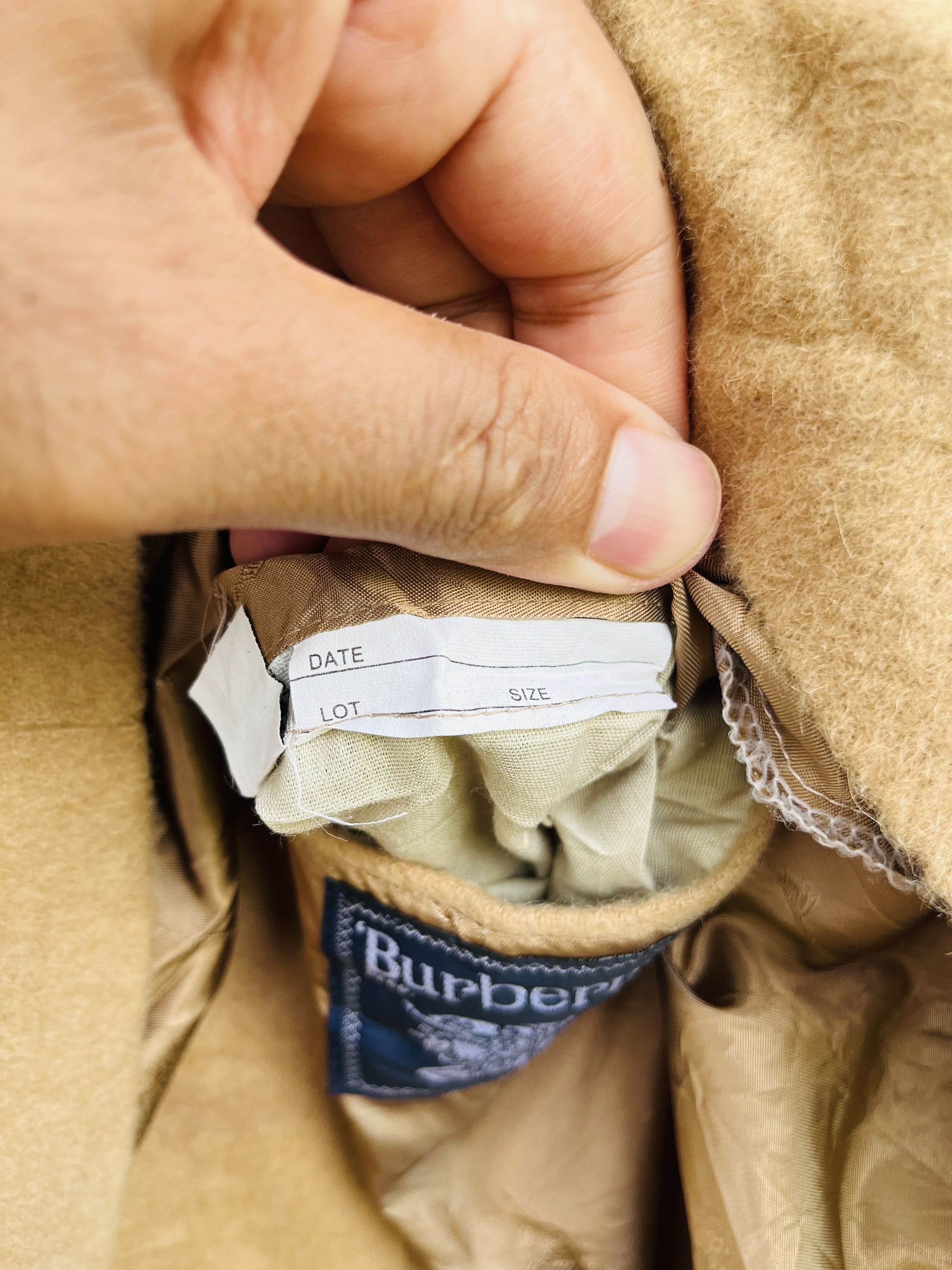 Burberry × Japanese Brand Vintage Burberrys Bullocks 100% Pure Camel Hair Wool Jacket Size US M / EU 48-50 / 2 - 5 Thumbnail