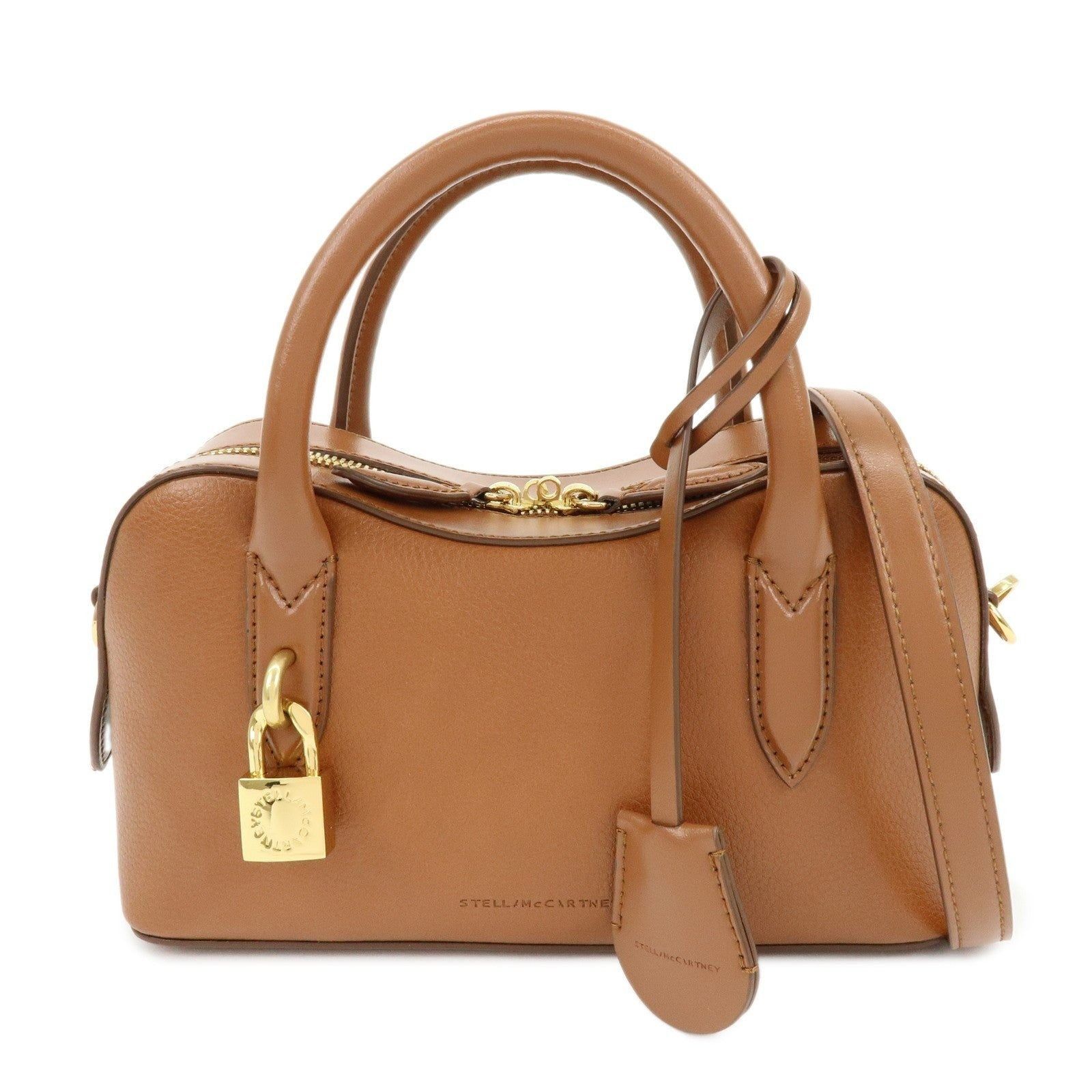 Stella McCartney Stella McCartney Ryder Faux Leather Handbag Beige Size ONE SIZE - 1 Thumbnail