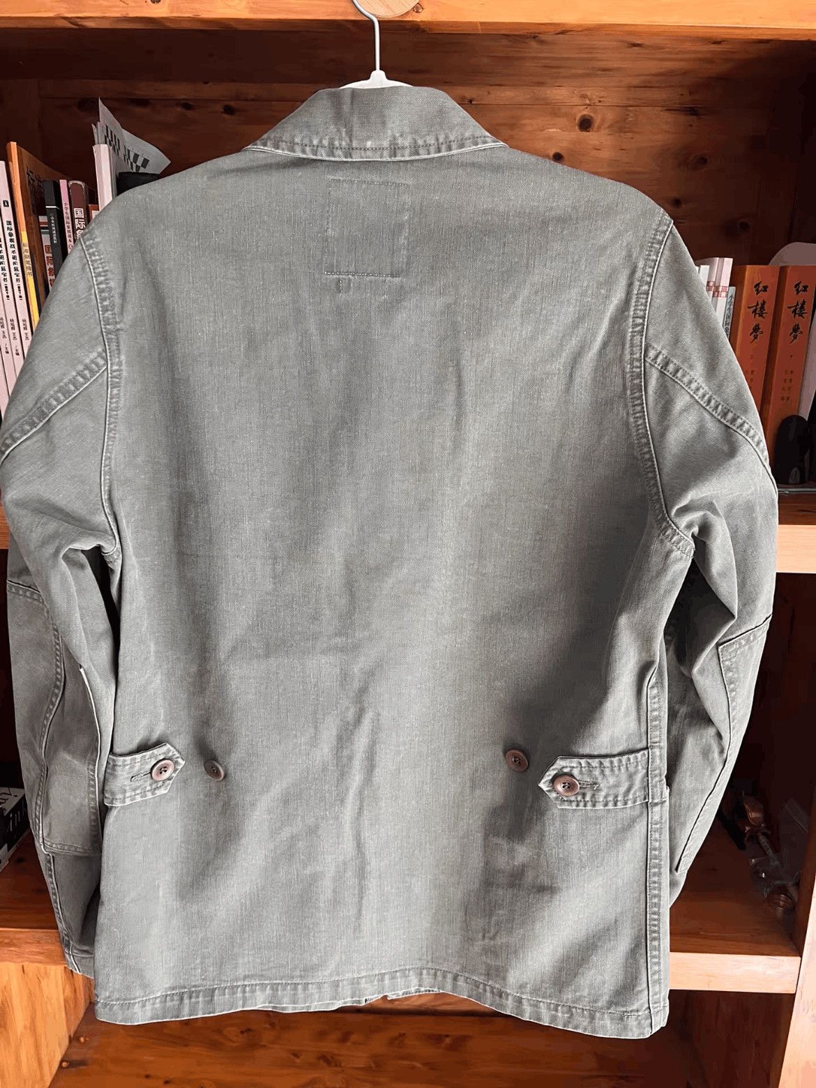 Visvim Sz 1 Visvim 15SS Light Wash Military Jacket Size US S / EU 44-46 / 1 - 7 Thumbnail