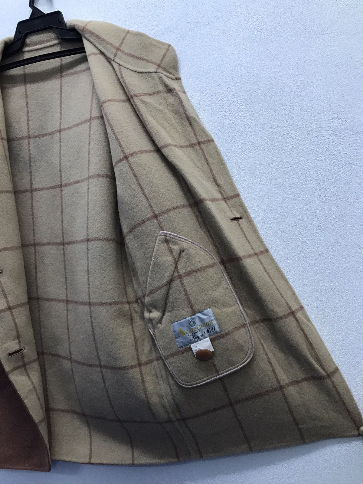 Aquascutum × Vintage Vintage Aquascutum Of London Regent 100 Coats Size L / US 10 / IT 46 - 13 Thumbnail