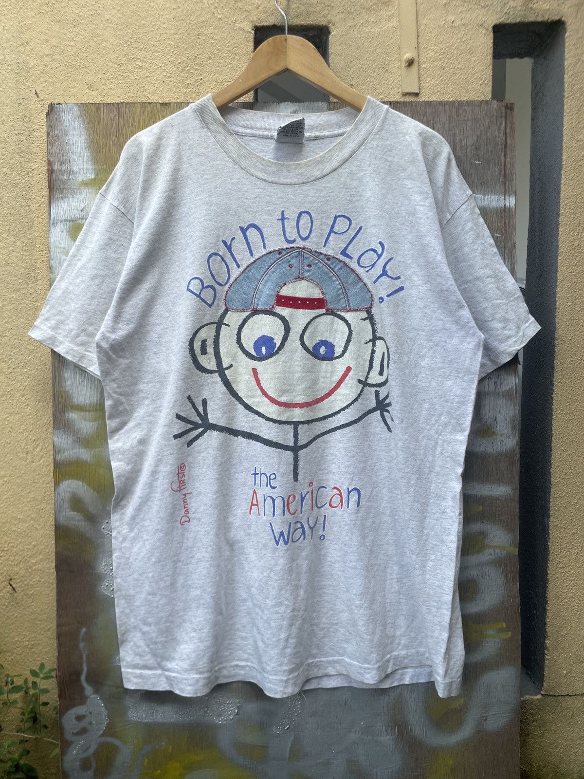 Vintage Danny First cartoon vintage Size US XL / EU 56 / 4 - 1 Thumbnail