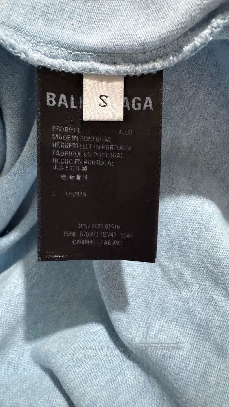 Balenciaga Balenciaga Wave Coke Short Sleeve S Size Size US S / EU 44-46 / 1 - 6 Thumbnail