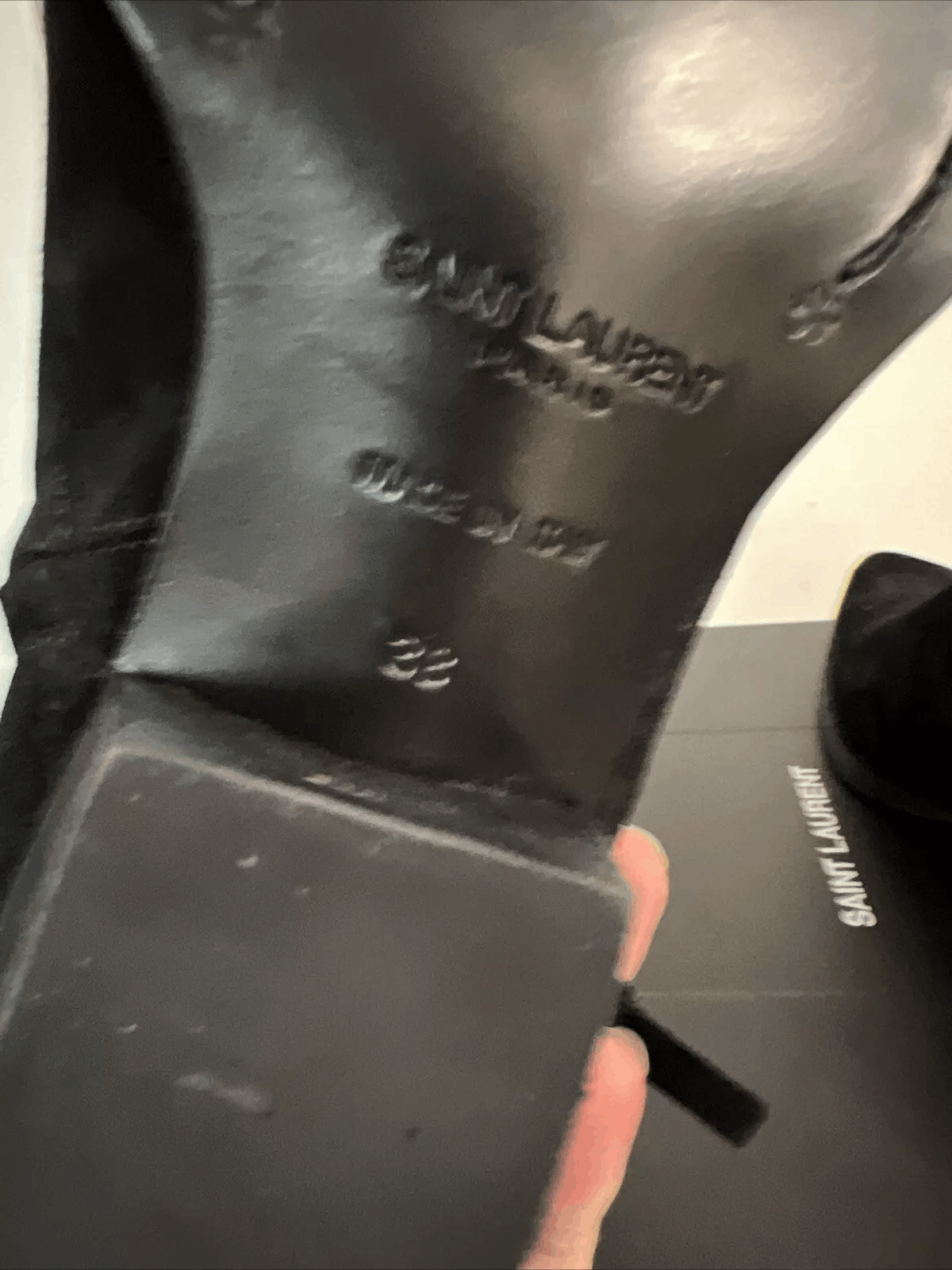 Saint Laurent Paris Saint Laurent Lukas Boots EU 38 RRP £990 Size US 7.5 / IT 37.5 - 5 Thumbnail