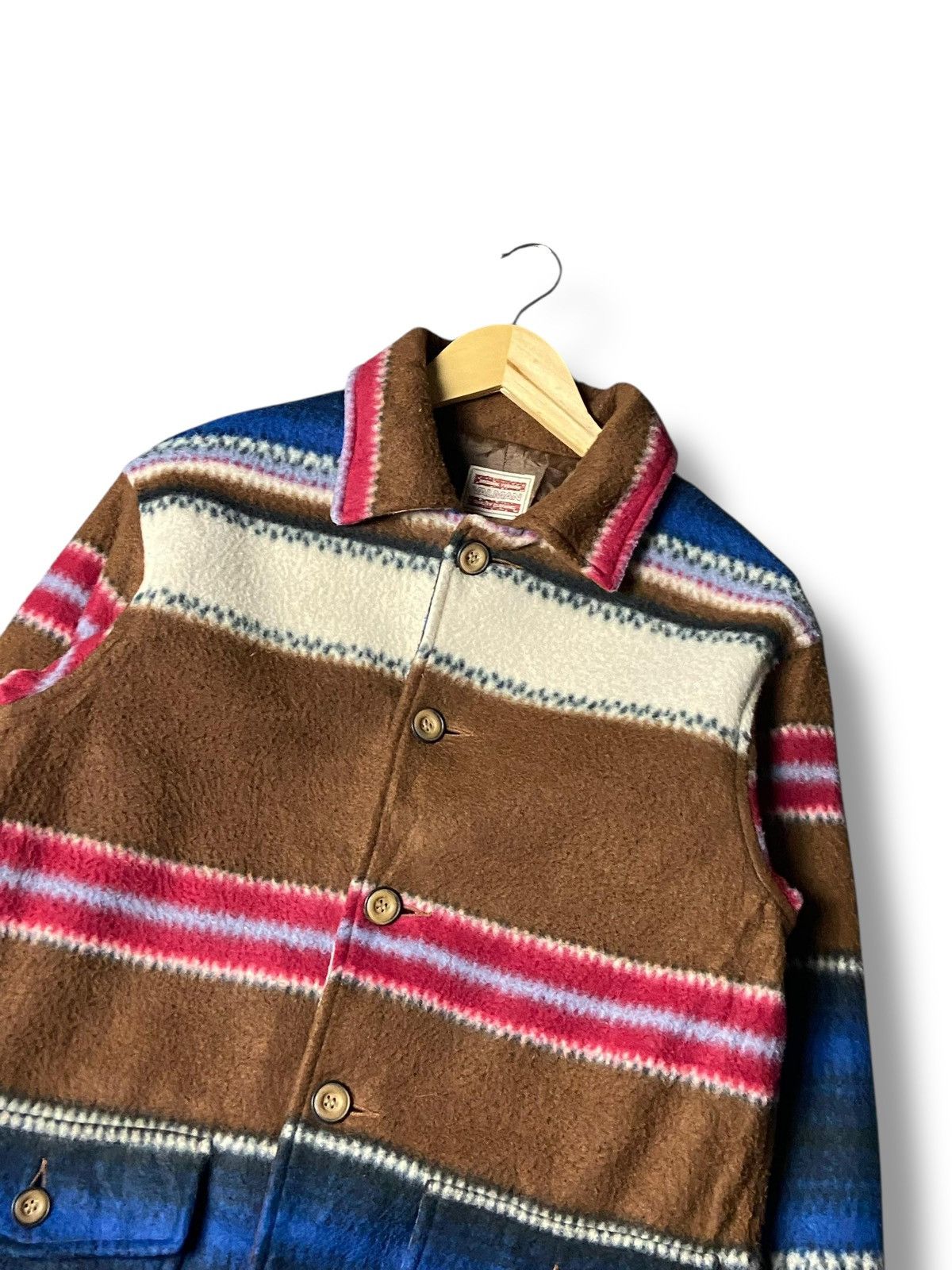 Japanese Brand Valman Navajo Native Pattern Wool Jacket (159) Size US M / EU 48-50 / 2 - 4 Thumbnail