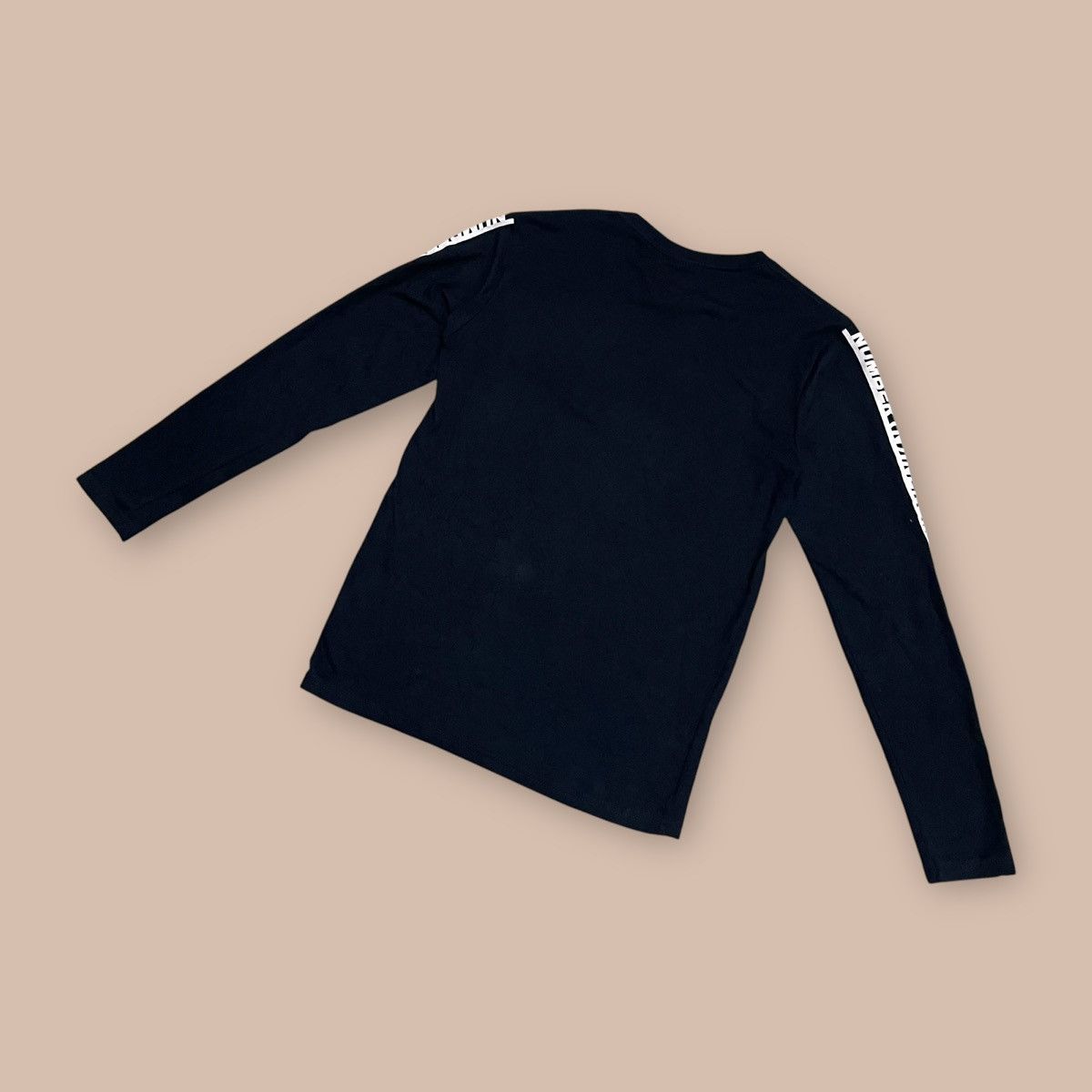 Number (N)ine Number (N)ine DENIM L/S Navy Tee Size US L / EU 52-54 / 3 - 2 Thumbnail