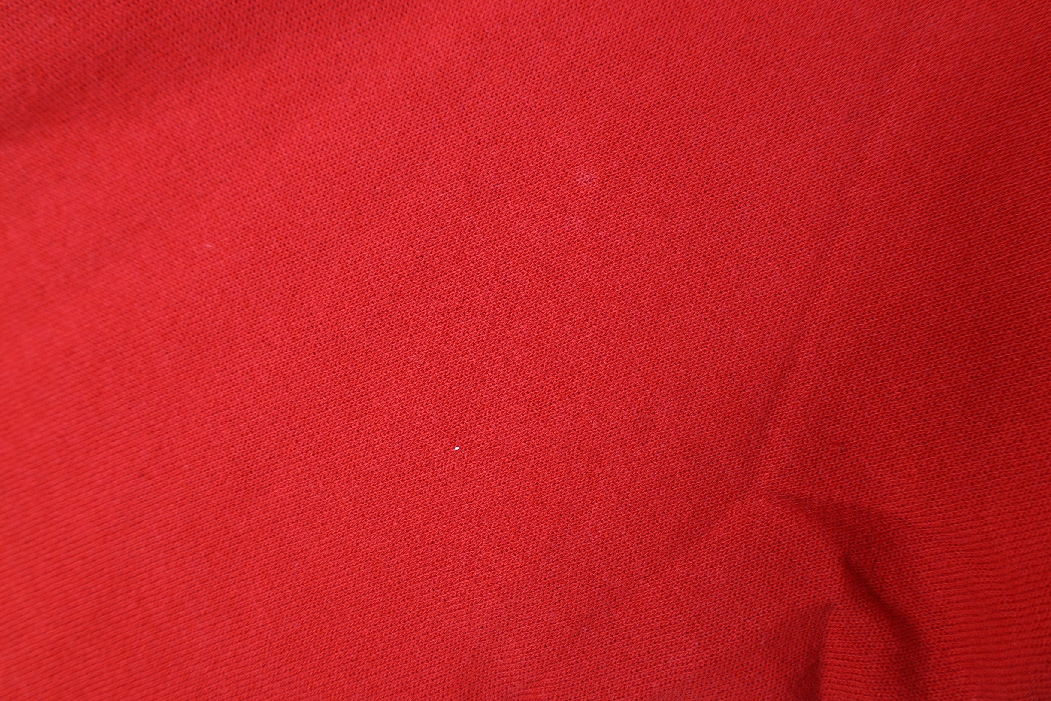 Hanes Vintage 80s Hanes Faded Blank Crewneck Sweatshirt Red USA Size L / US 10 / IT 46 - 10 Thumbnail