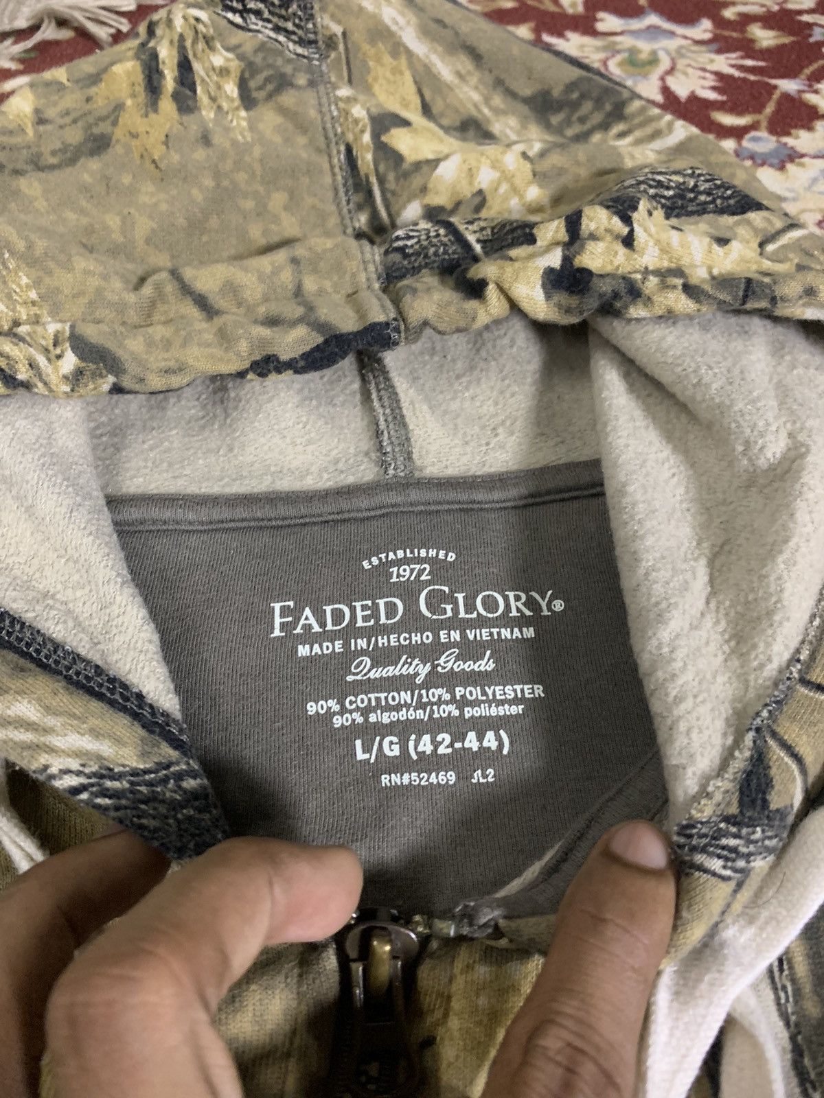Faded Glory RARE FADED GLORY REALTREE HOODIE ZIPPER JACKET Size US XL / EU 56 / 4 - 5 Thumbnail
