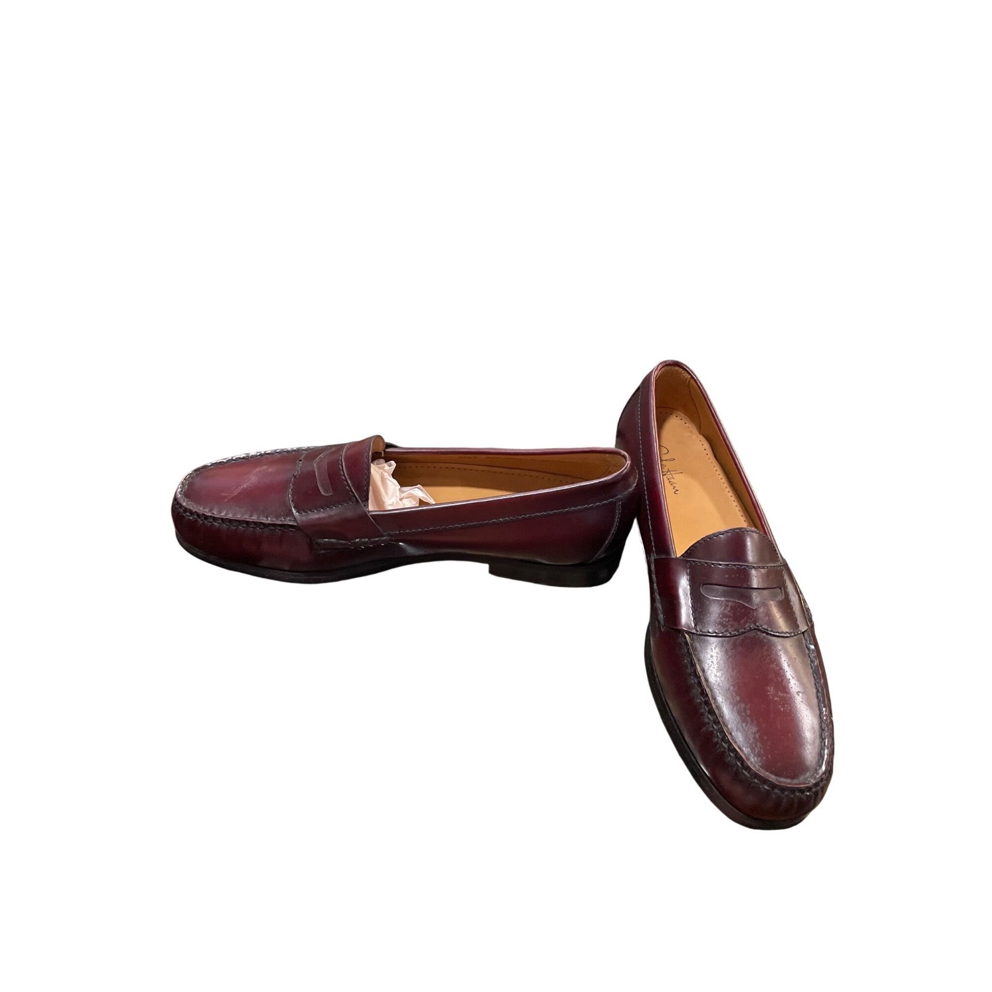 Cole Haan Cole Haan mens brown leather penny loafers dress shoes sz 9. Size US 9.5 / EU 42-43 - 2 Thumbnail