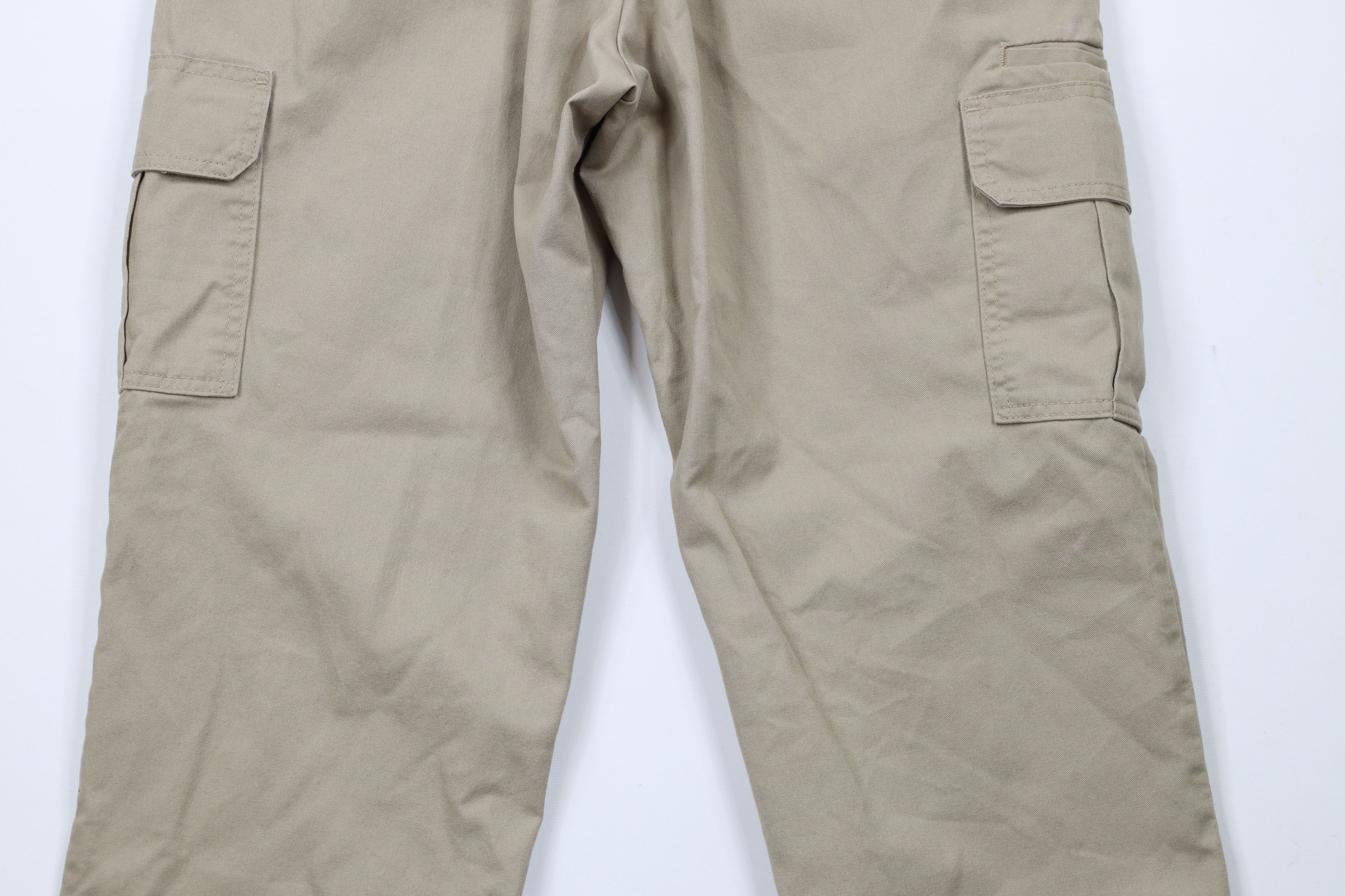 Dickies × Vintage Vintage Dickies Straight Leg Dungaree Cargo Pants Beige Size US 34 / EU 50 - 13 Thumbnail