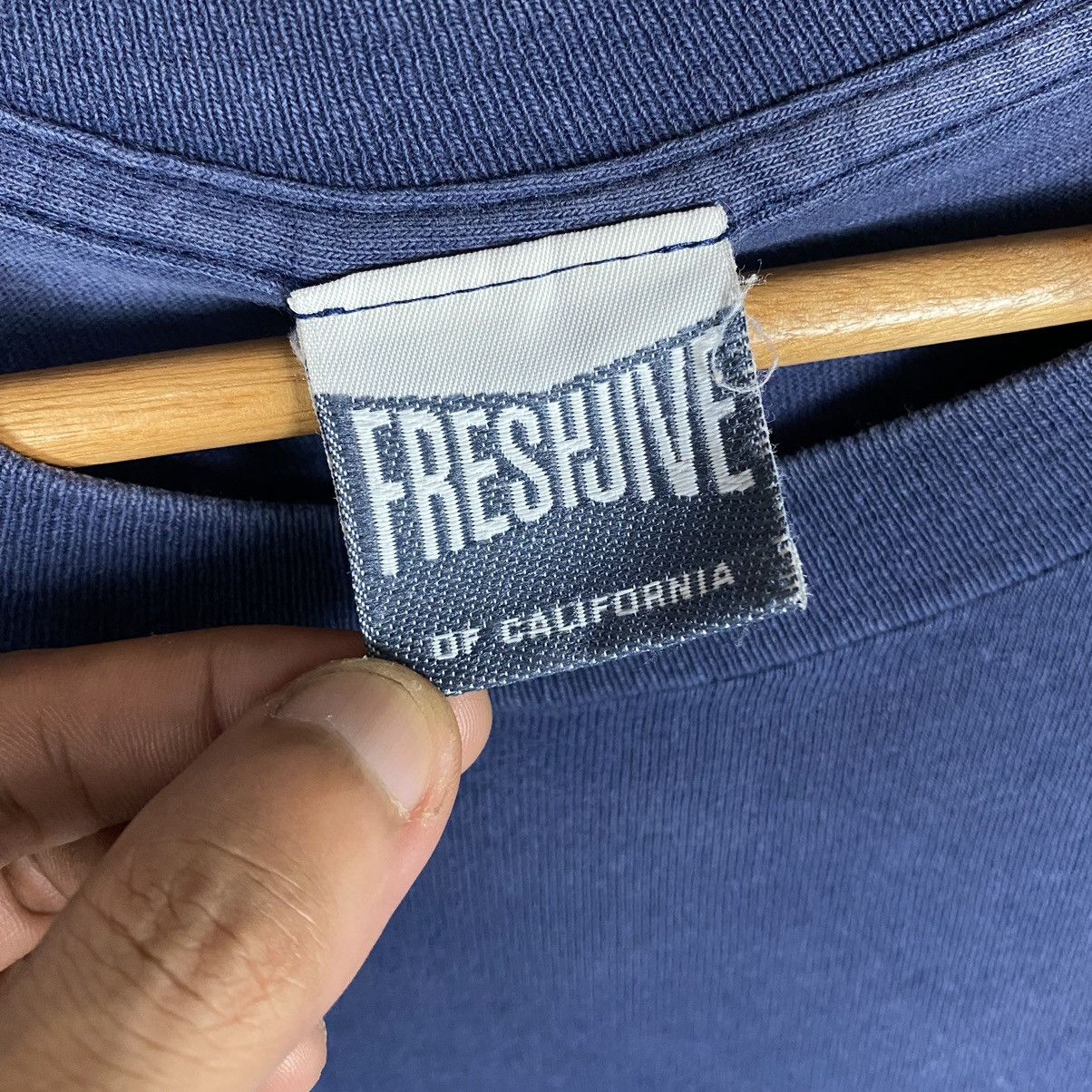 Freshjive Vintage 90's FRESHJIVE Rules Graphic Faded Skate Tee Size US M / EU 48-50 / 2 - 8 Thumbnail