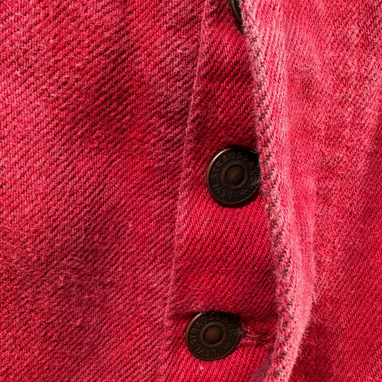 Levi's 1983 Vintage Levi’s 501 Distressed Selvedge Red USA Made Den Size US 28 / EU 44 - 8 Thumbnail