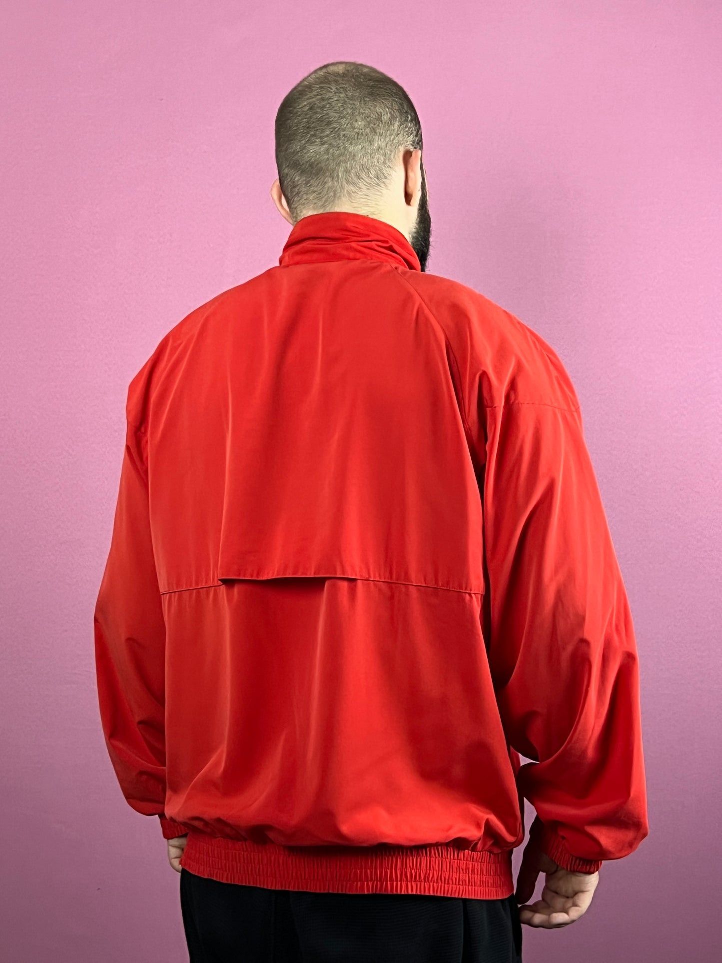 Adidas × Vintage 90s Adidas Vintage Men's Windbreaker Jacket - L Size US L / EU 52-54 / 3 - 4 Thumbnail