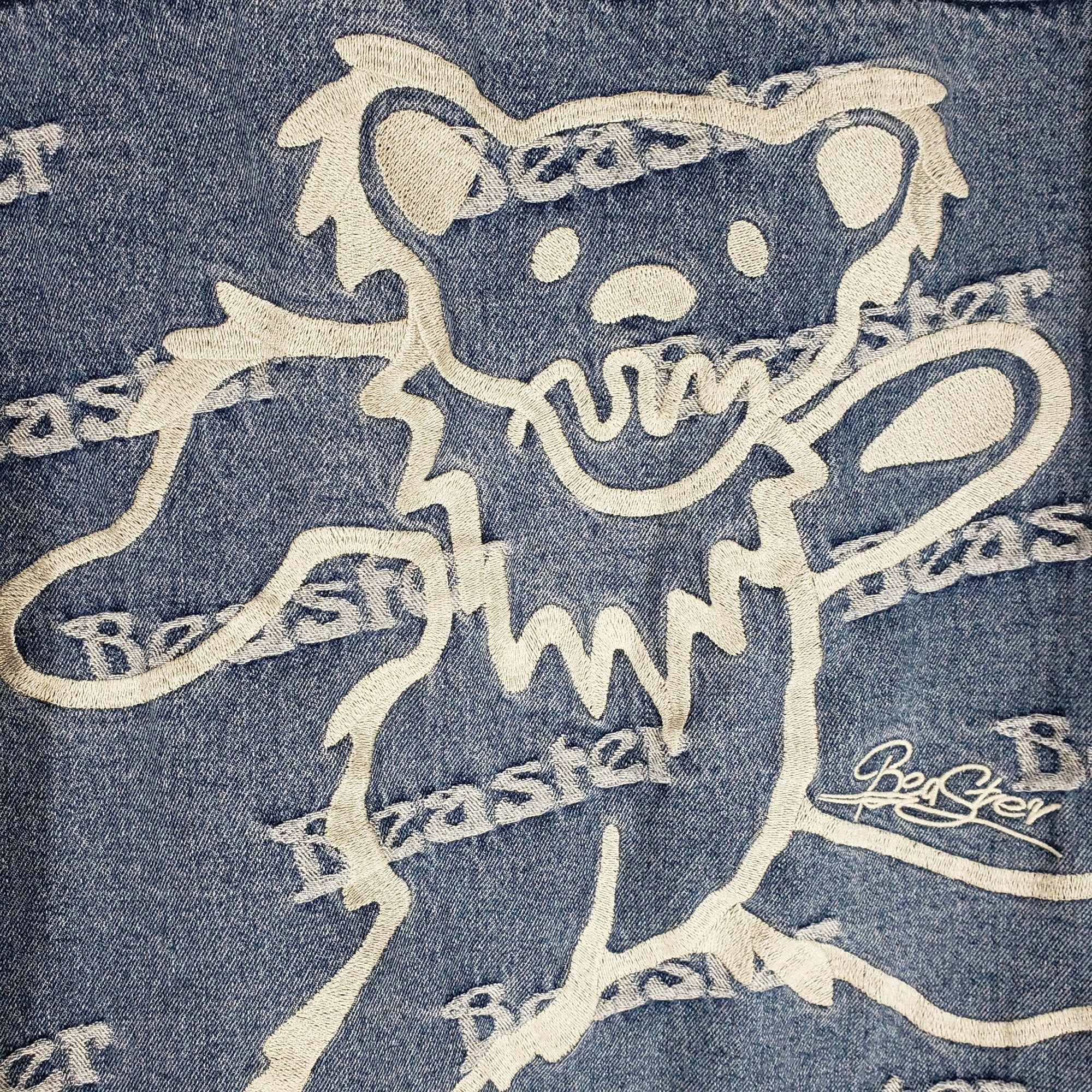 Grateful Dead Beaster x Grateful Dead Dancing Bear Denim Trucker Jean Jack Size US S / EU 44-46 / 1 - 12 Thumbnail