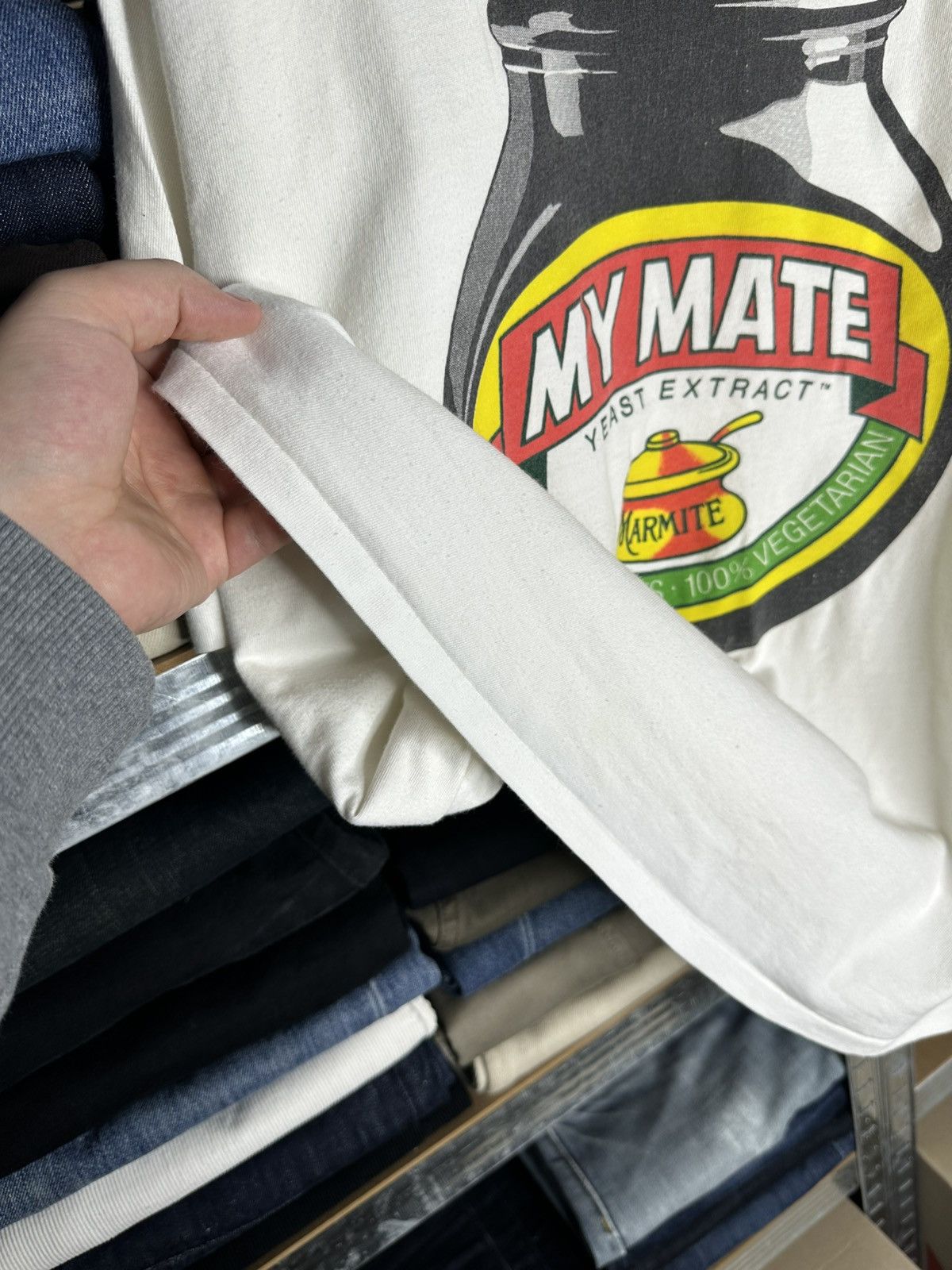 Other My Mate Yeast Extract Graphic Promo TShirt Marmite Style Tee Size US XL / EU 56 / 4 - 8 Thumbnail
