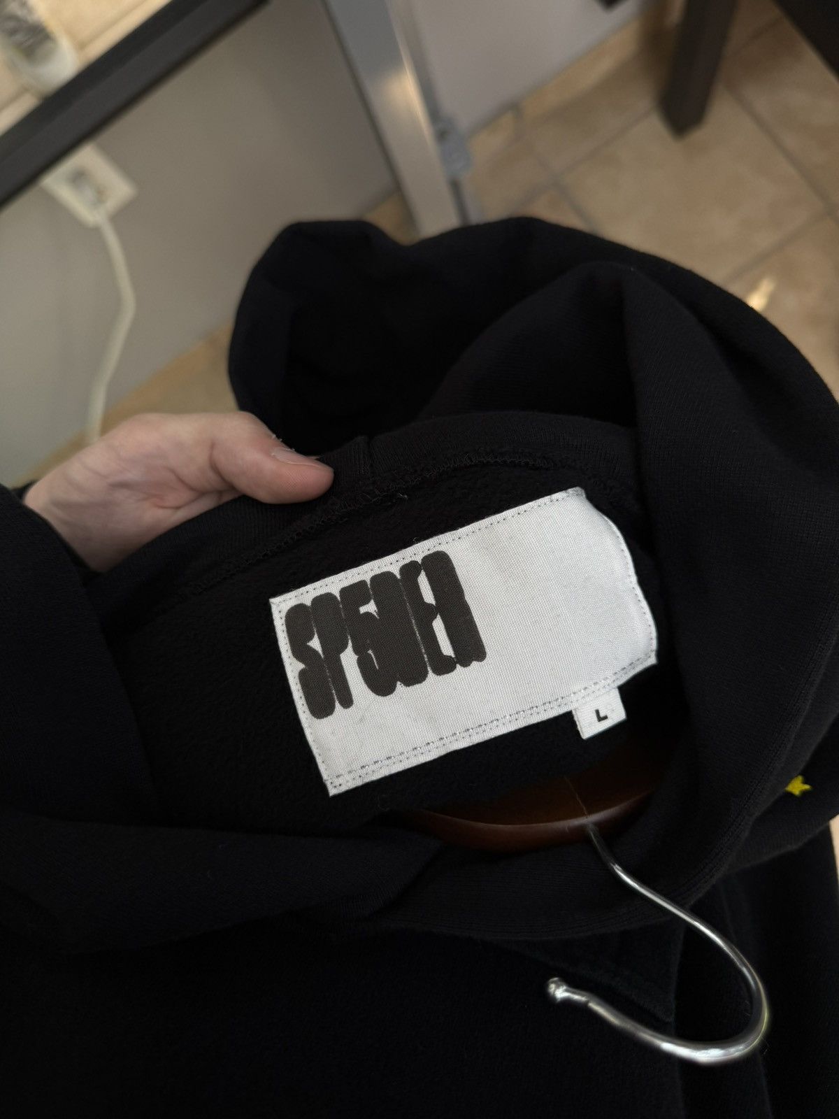 Sp5der Sp5der Black Atlanta Pullover Hoodie Size (L) NEW Size US L / EU 52-54 / 3 - 9 Thumbnail