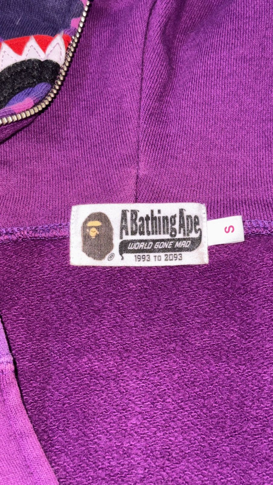 Bape Bape A Bathing Ape Shark Full zip Hoodie Size US S / EU 44-46 / 1 - 14 Thumbnail