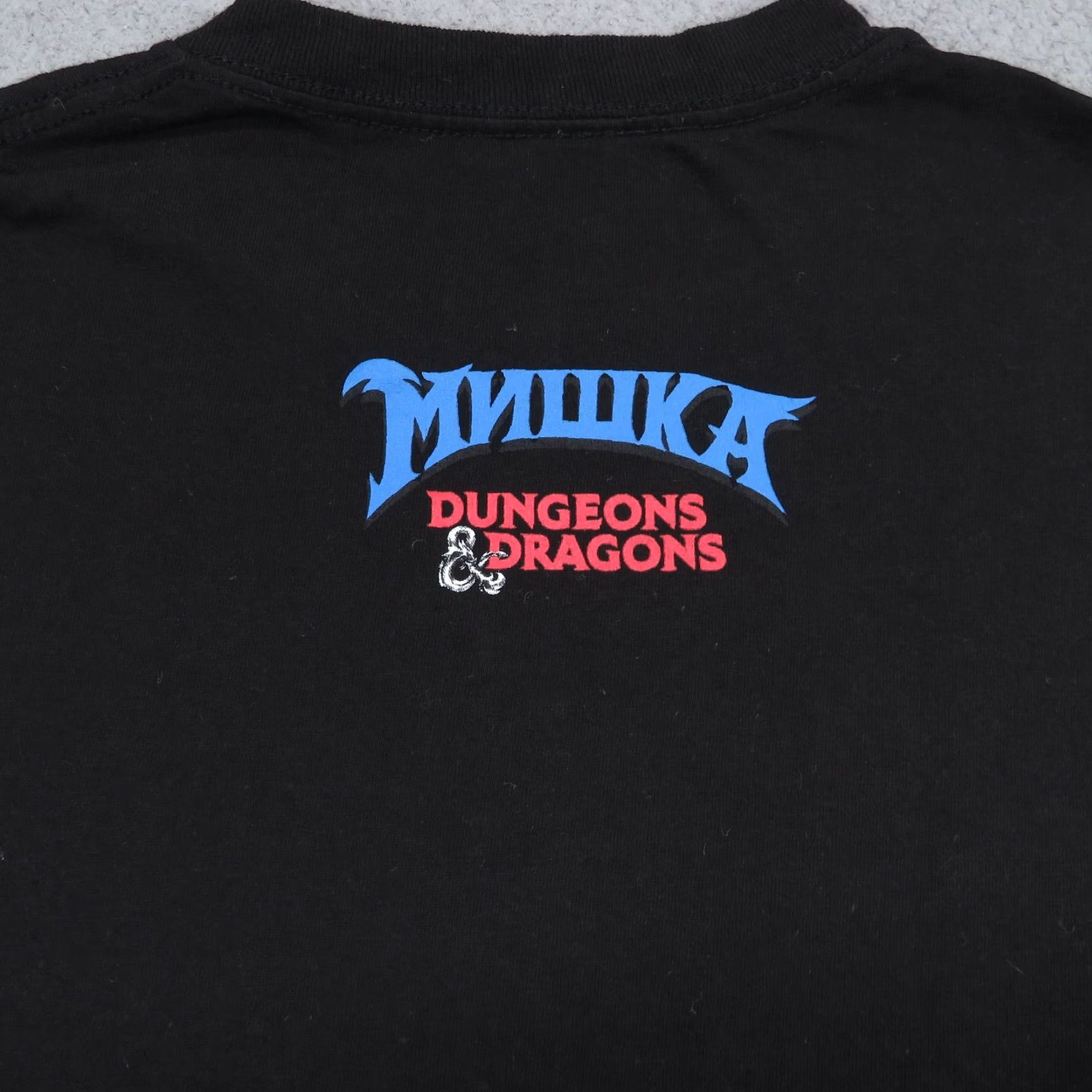 Vintage Mishka Dungeons & Dragons x Shirt Mens XL Dark Alliance USA Tabletop Gaming Tee Black Size US XL / EU 56 / 4 - 4 Thumbnail