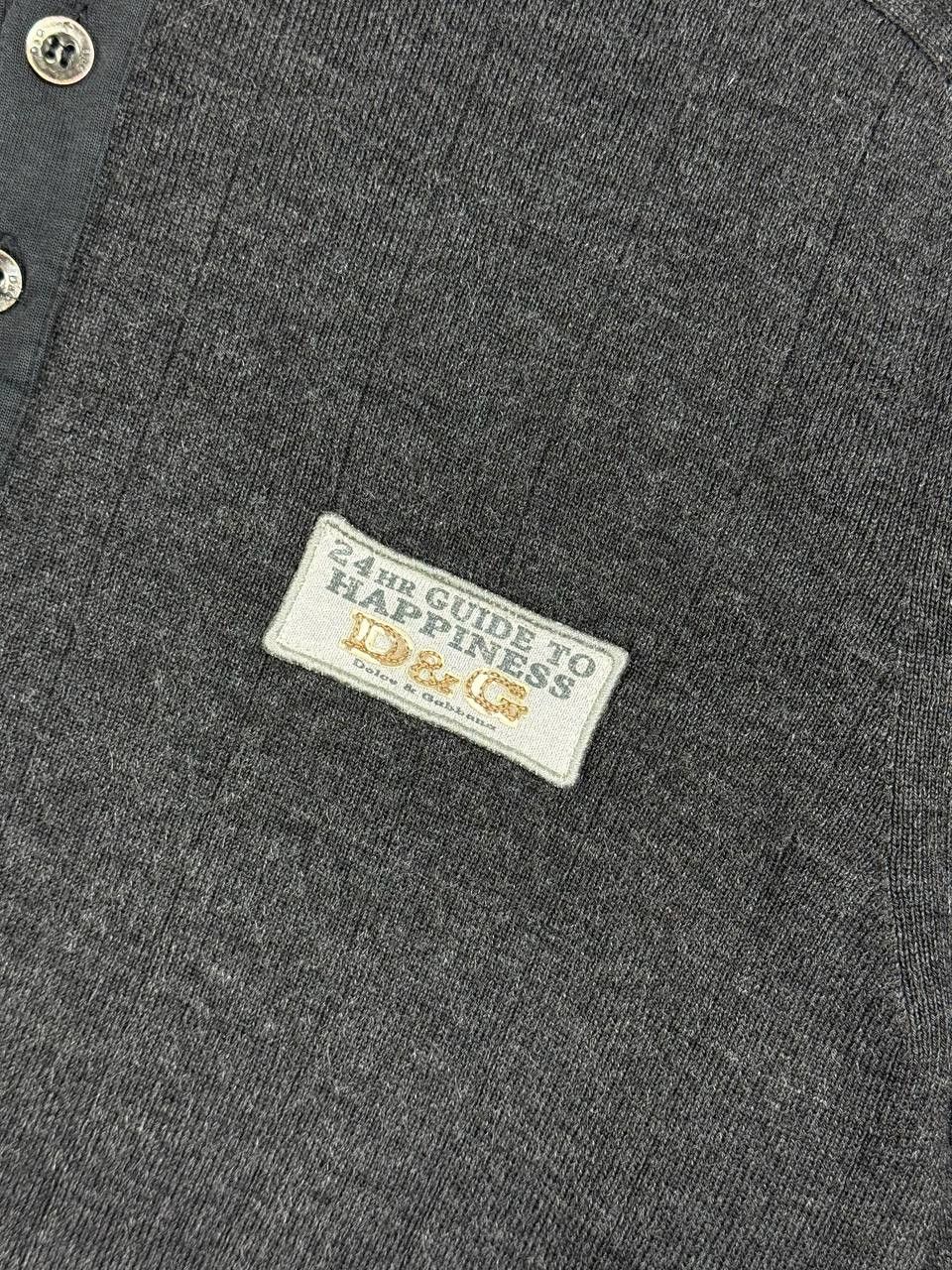 Dolce & Gabbana Dolce&Gabbana DG Wool Long Sleeve Polo Sweater Size US M / EU 48-50 / 2 - 3 Thumbnail