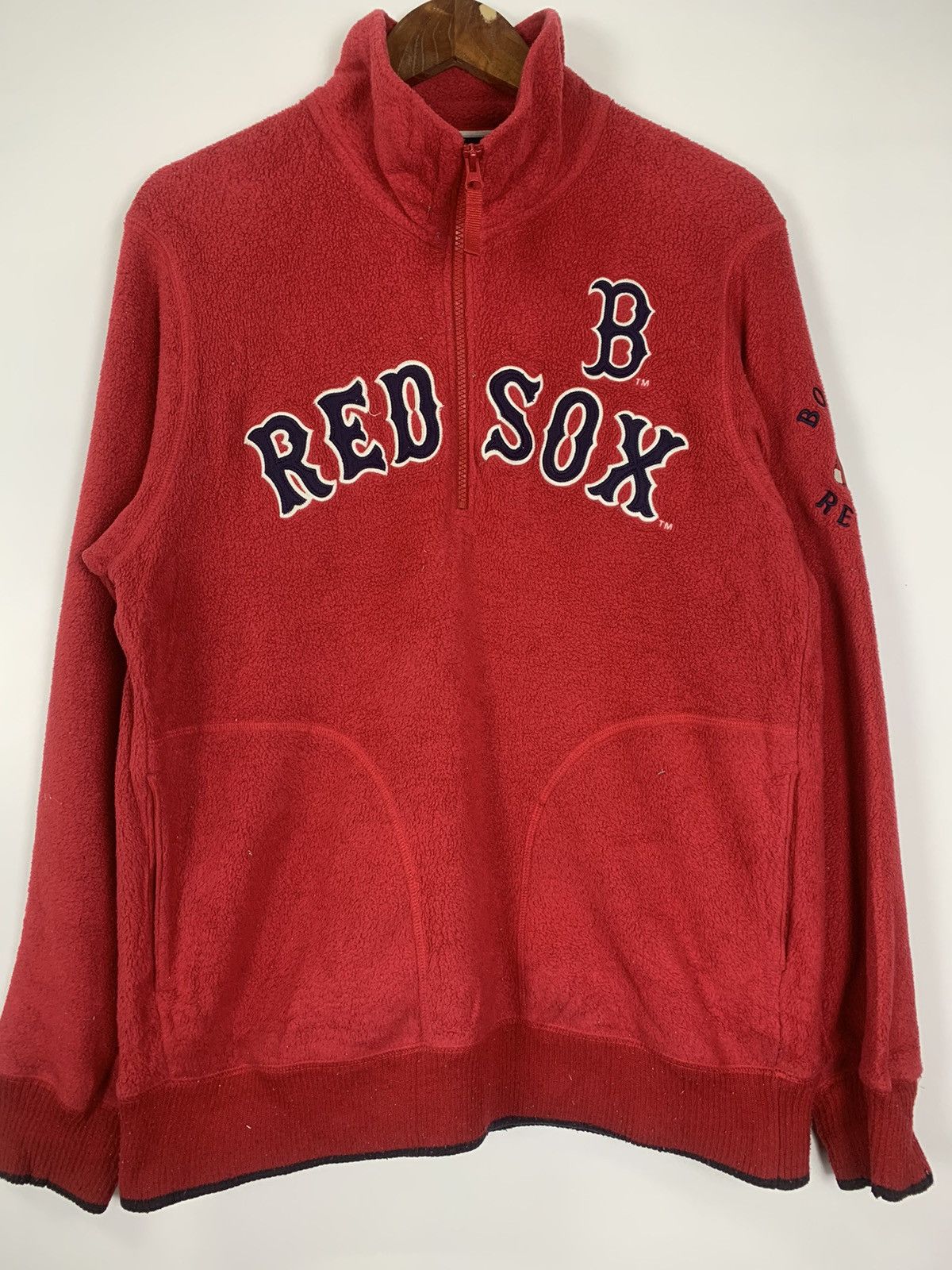 NFL × Uniqlo Boston Red Sox Uniqlo Sweater Size US XL / EU 56 / 4 - 2 Thumbnail