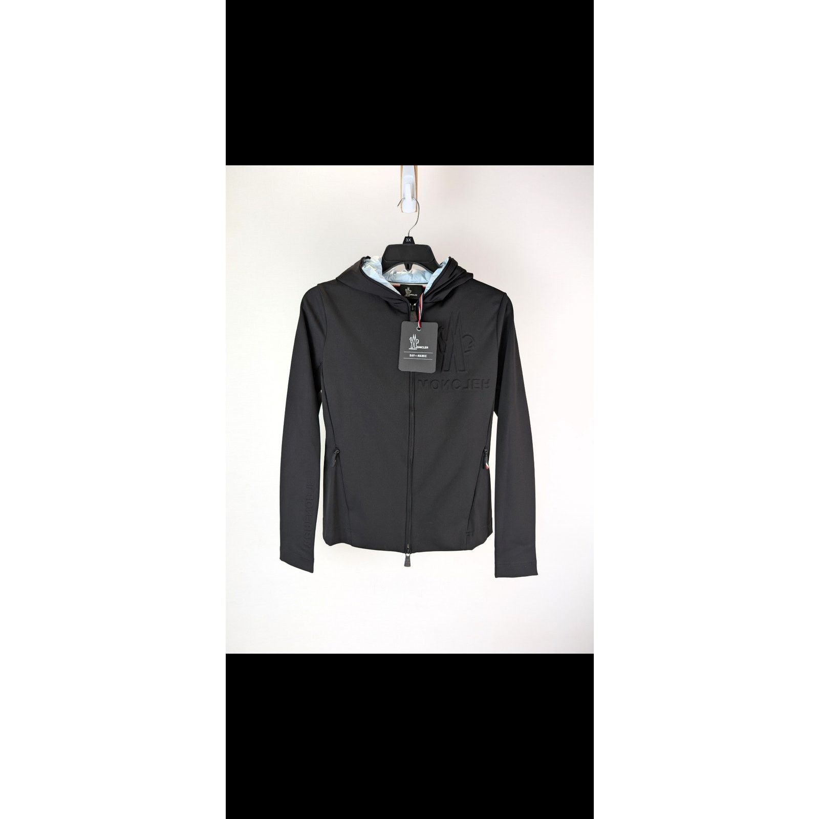 Moncler o1rshd1 Zip Hoodie in Black Size US L / EU 52-54 / 3 - 1 Thumbnail