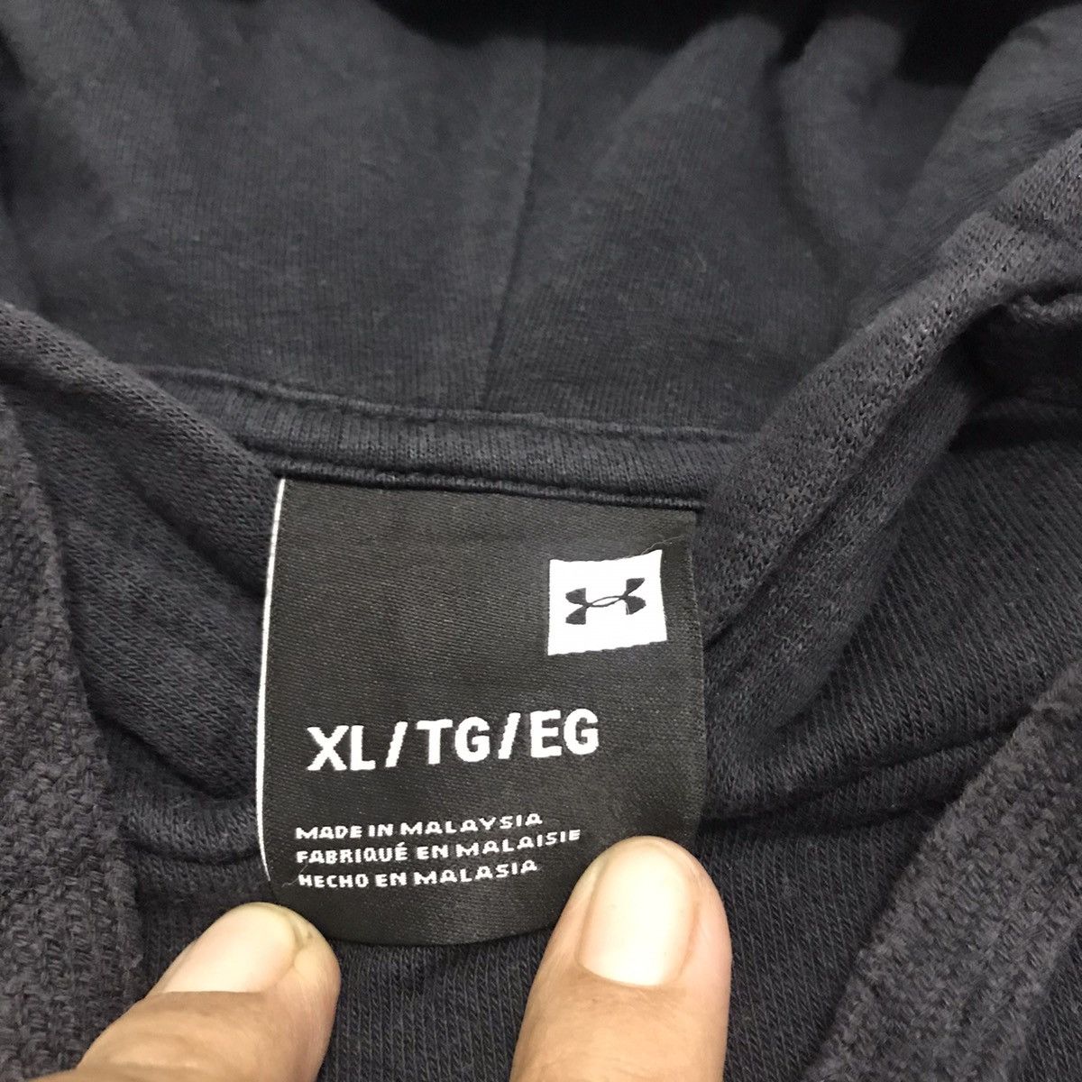 Under Armour Under Amour big logo sweatshirt hoodie Size US L / EU 52-54 / 3 - 6 Thumbnail