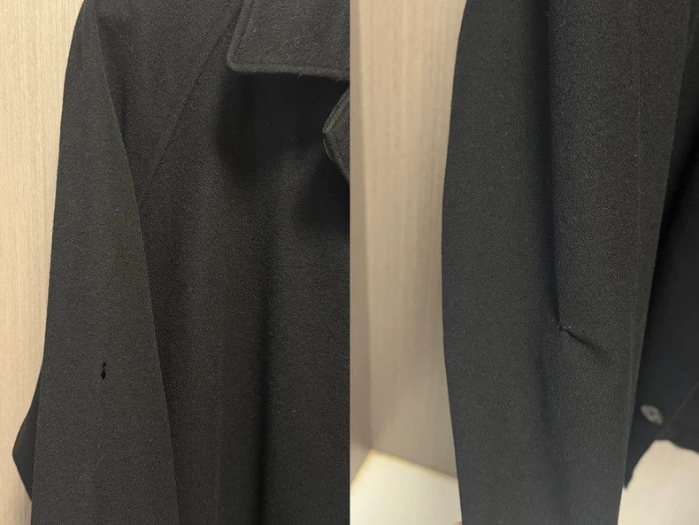 Yohji Yamamoto Yohji Yamamoto size os 99aw Cashmere French Work Jacket 25 Size US M / EU 48-50 / 2 - 7 Thumbnail