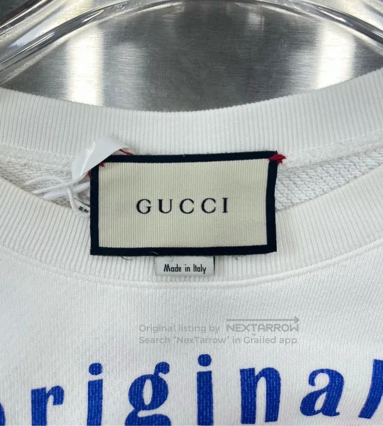 Gucci Gucci White circus bear red and blue letter logo sweatshir Size US XXS / EU 40 - 3 Thumbnail