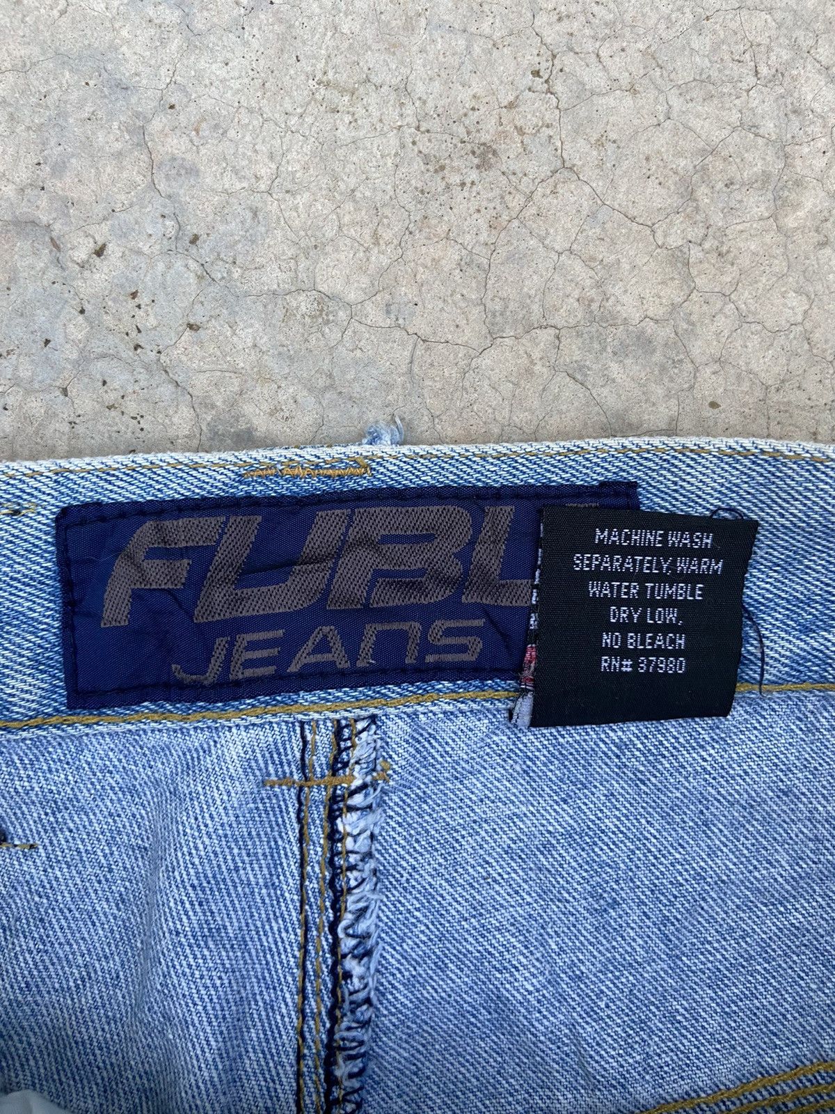 Fubu 🔥 Vintage y2k FUBU jeans baggy pants street fashion jnco Size US 30 / EU 46 - 13 Thumbnail