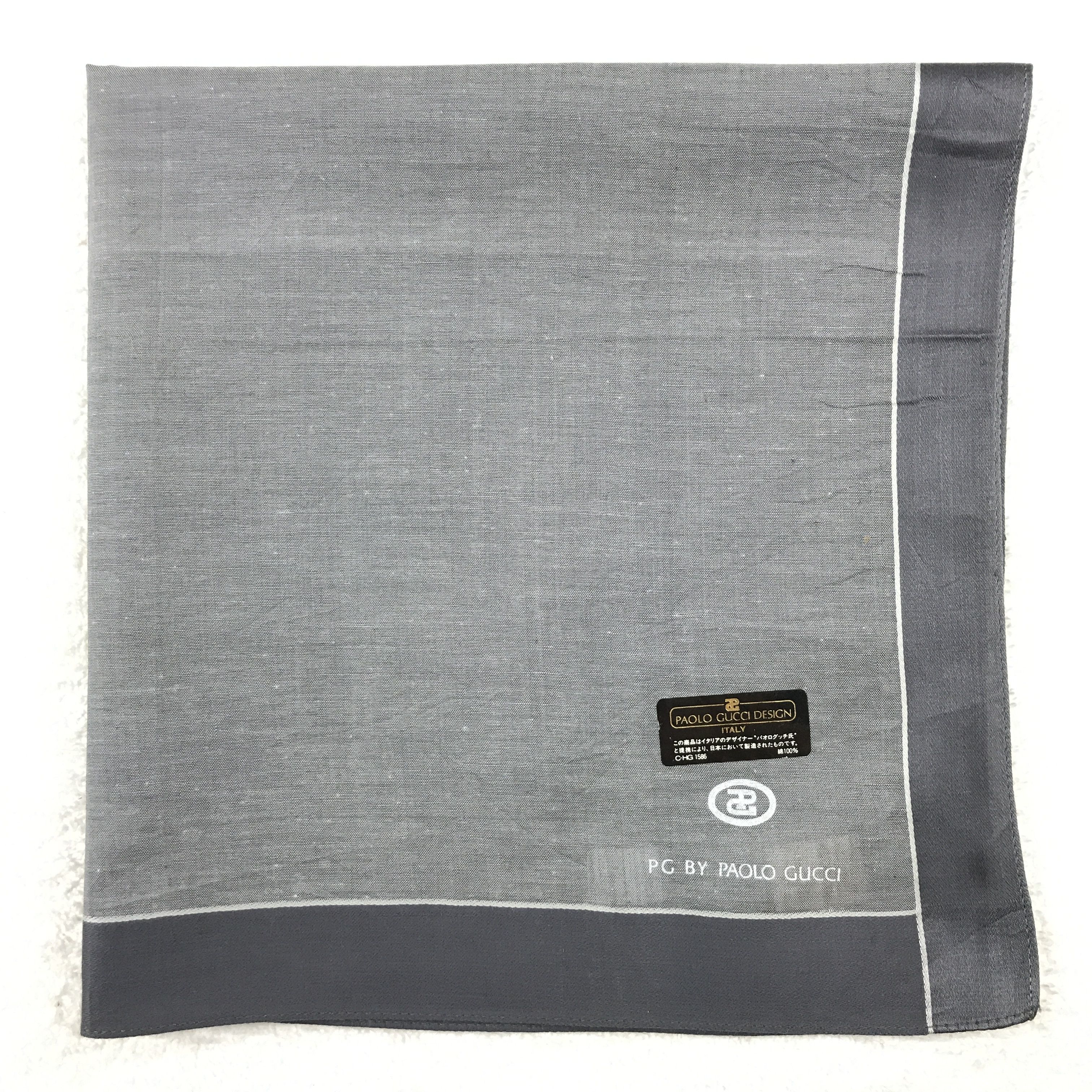 Paolo Gucci × Vintage Vintage Paolo Gucci Bandana Neckerchief Handkerchief Size ONE SIZE - 2 Thumbnail