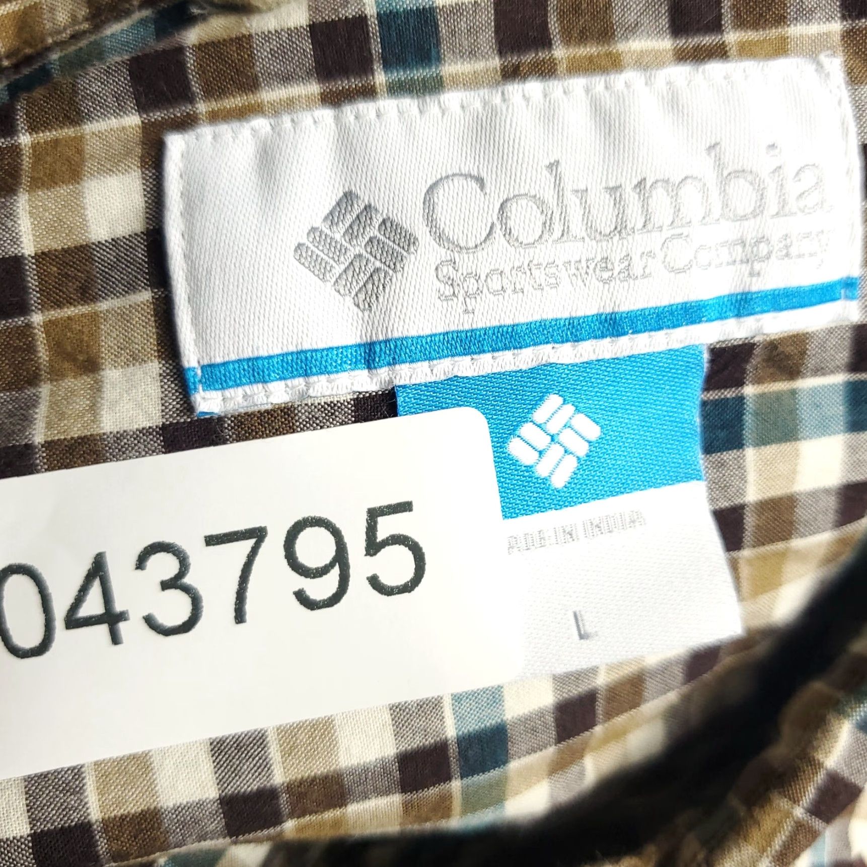 Vintage Columbia Shirt Mens Large Brown Plaid Casual Button-Up Long Sleeve Size US L / EU 52-54 / 3 - 6 Thumbnail