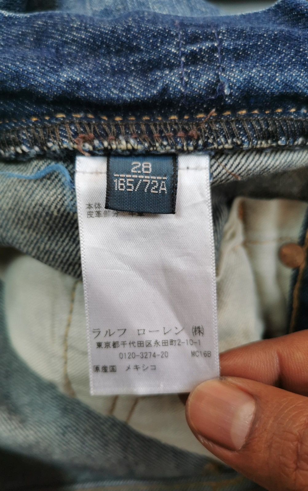 Polo Ralph Lauren × Vintage Polo Ralph Lauren Jeans (LG74) Size US 30 / EU 46 - 12 Thumbnail