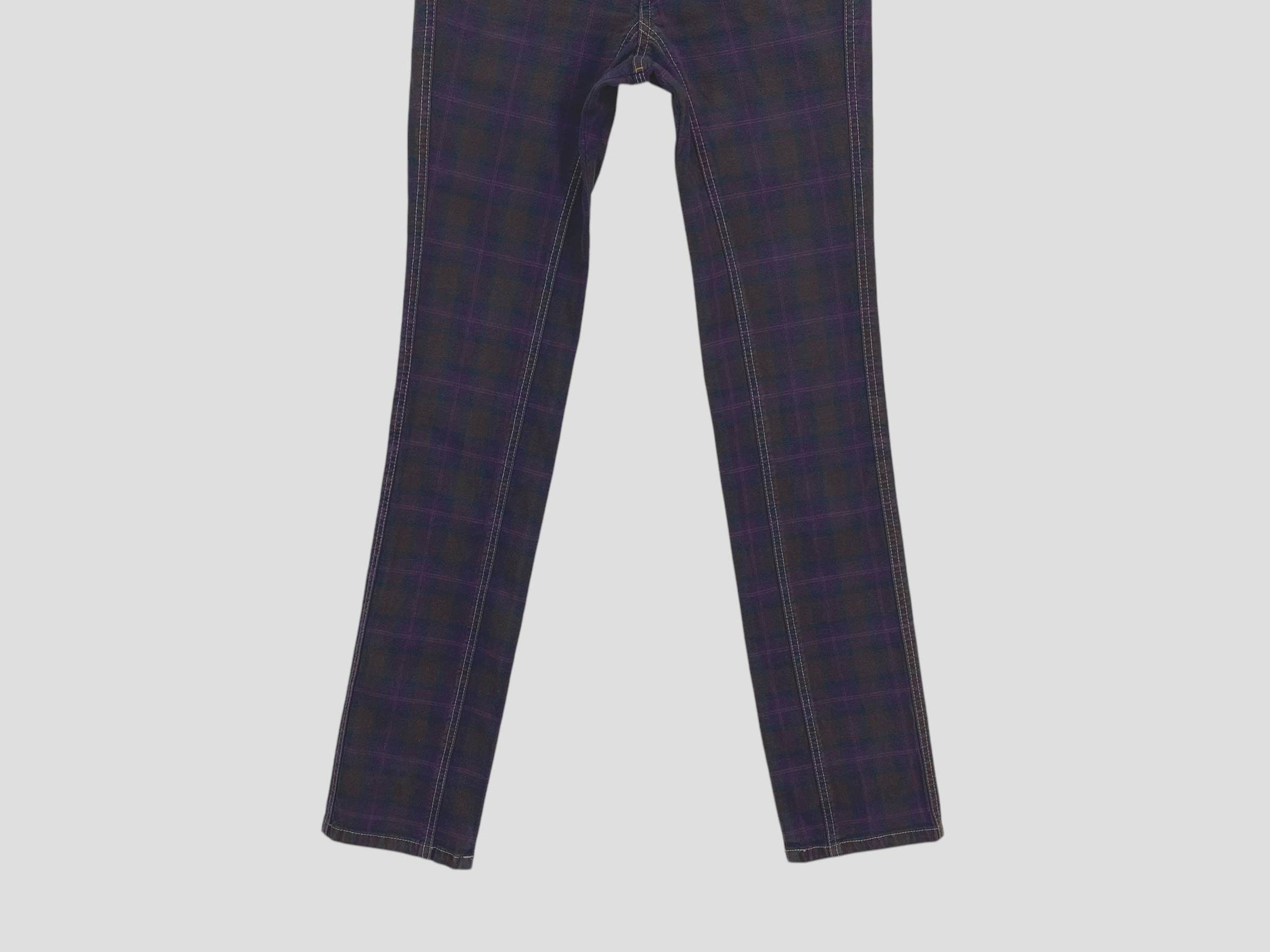 Japanese Brand Betty Smith Pants Checkered Pants Size 25" / US 0 / IT 36 - 4 Thumbnail