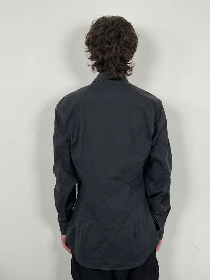 Prada SS2008 Prada Black Minimalist Shirt Size US M / EU 48-50 / 2 - 3 Thumbnail